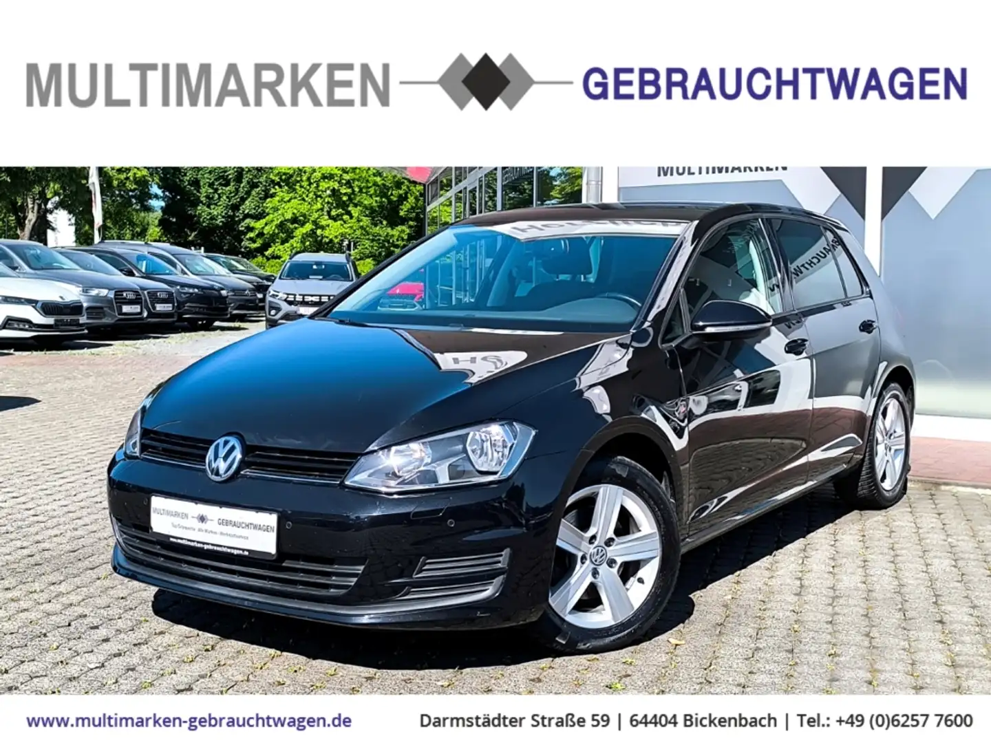 Volkswagen Golf VII Comfortline BMT 1.6 TDI Navi/SHZ/Klima Nero - 1