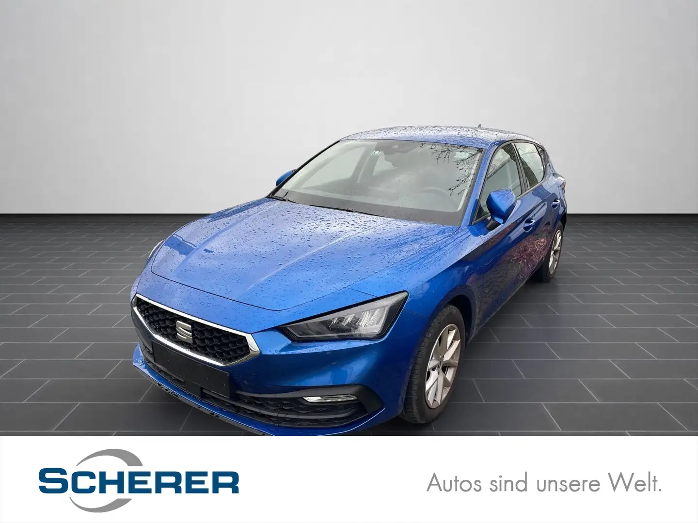 SEAT Leon 1,5 TSI Style LED/App Connect/Sitzheizugn v Blau - 1