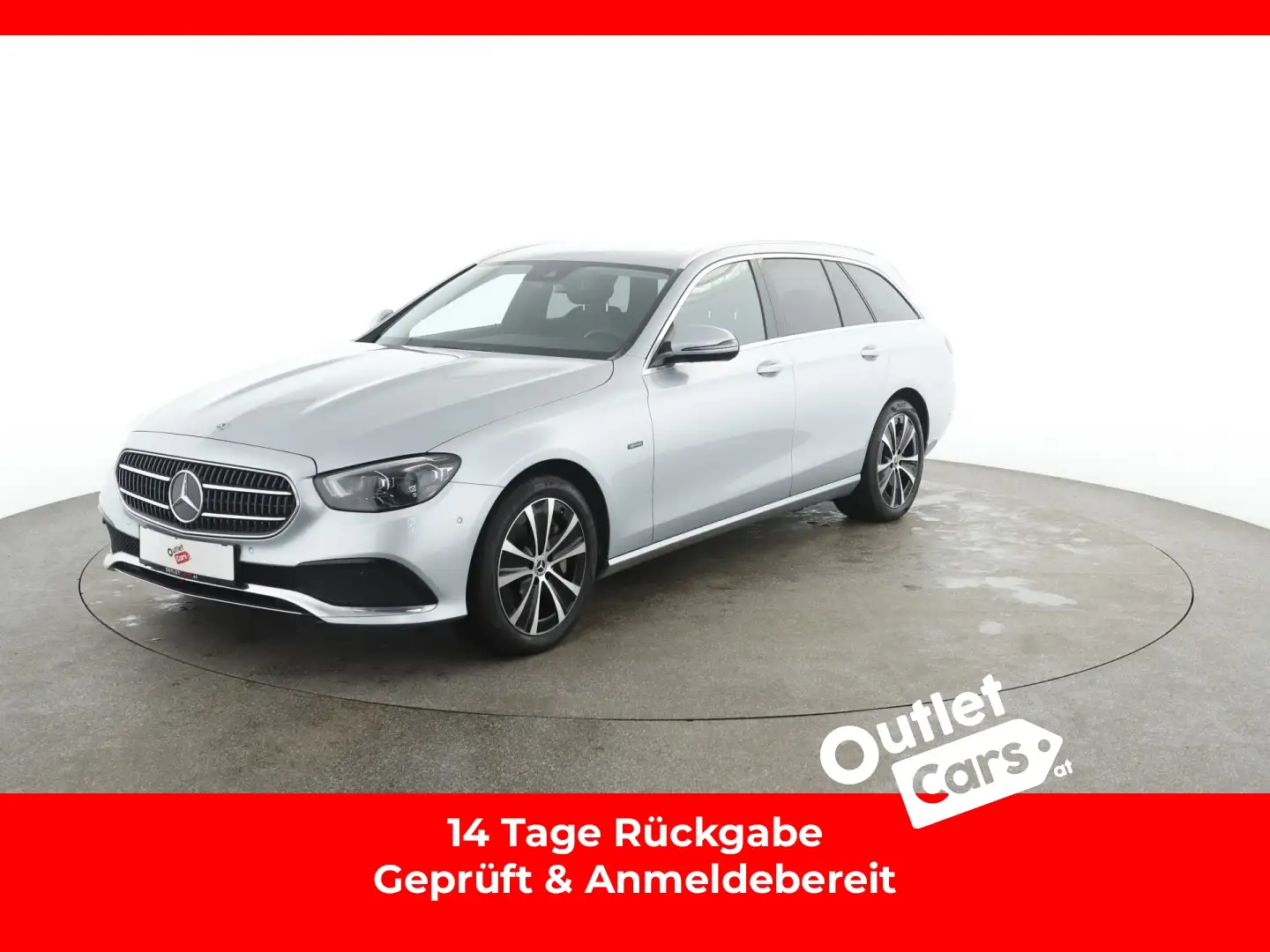 Mercedes-Benz E 300 de T Avantgarde Aut. LED+LEDER+NAVI+RADAR Silber - 1