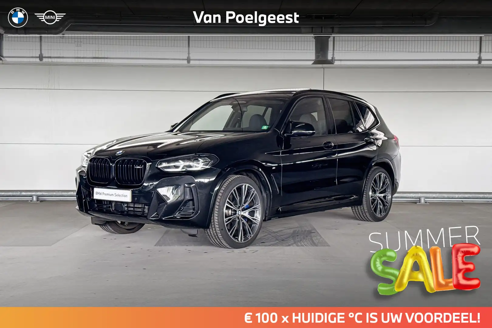 BMW X3 M40i xDrive High Executive | Summer Sale 100 Zwart - 1