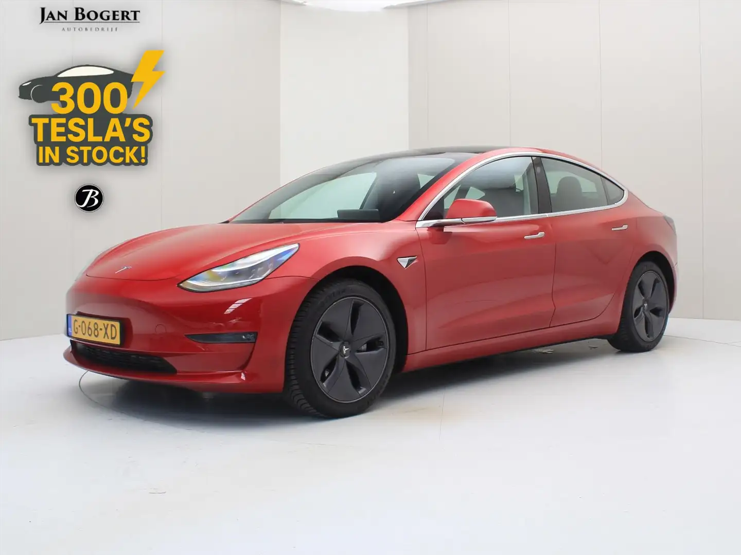 Tesla Model 3 Long-Range AWD 351pk 75 kWh [ AUTOPILOT+620KM WLTP Rood - 1