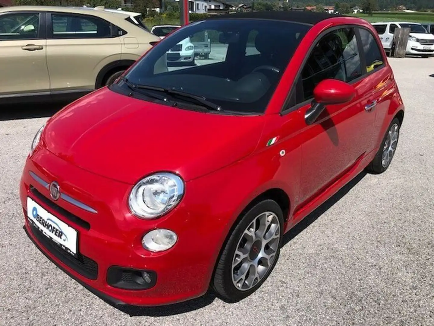 Fiat 500C 500C-1.2-S Rot - 1