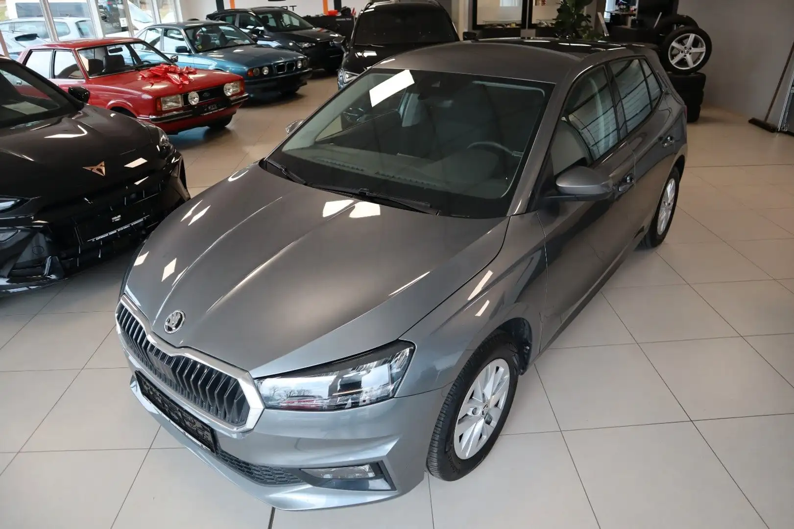 Skoda Fabia Ambition/DAB/SAMRTLINK/KLIMA/PDC Gris - 2