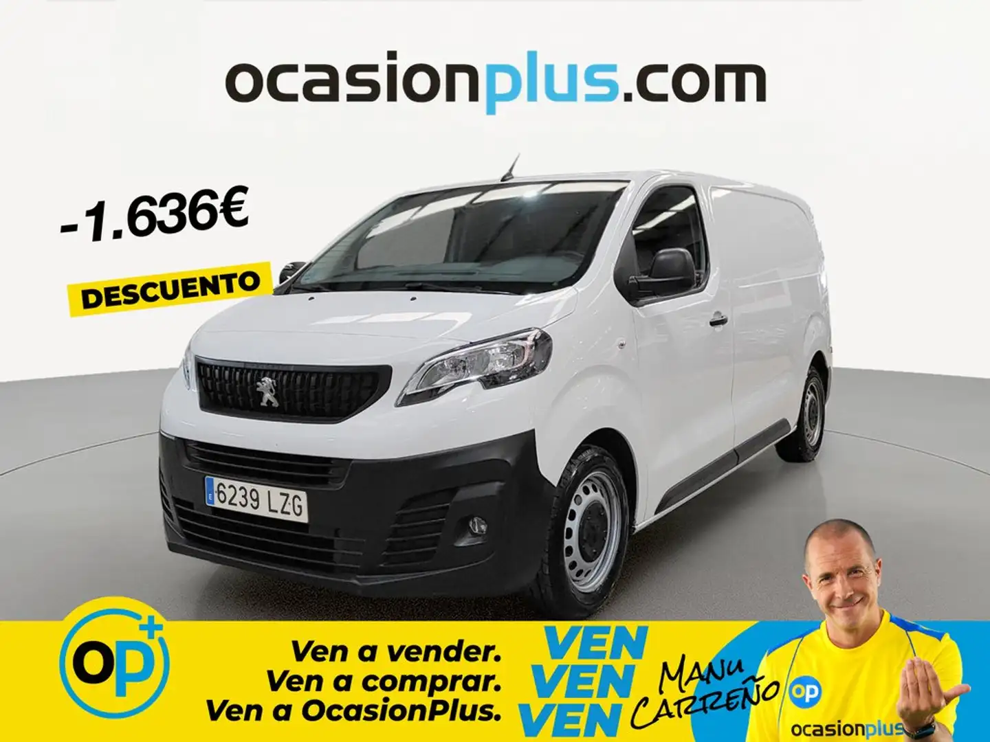 Peugeot Expert Fg. Long 1.5BlueHDi S&S Premium 100 Blanco - 1