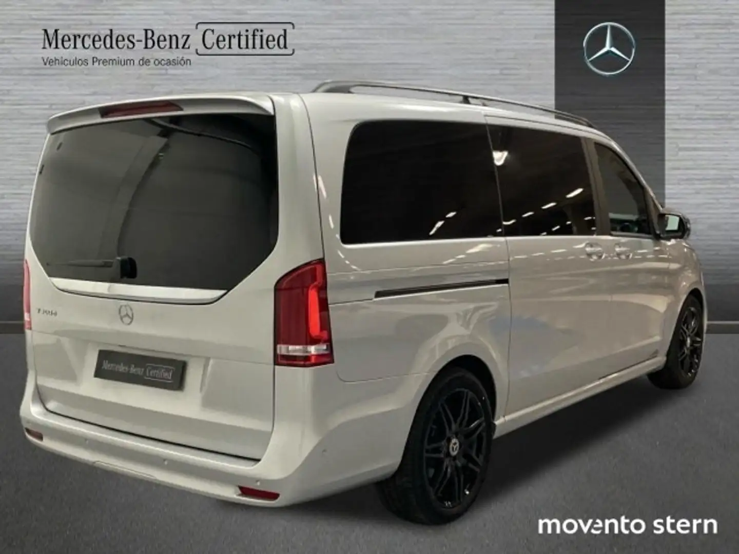 Mercedes-Benz V 300d Largo Plateado - 2