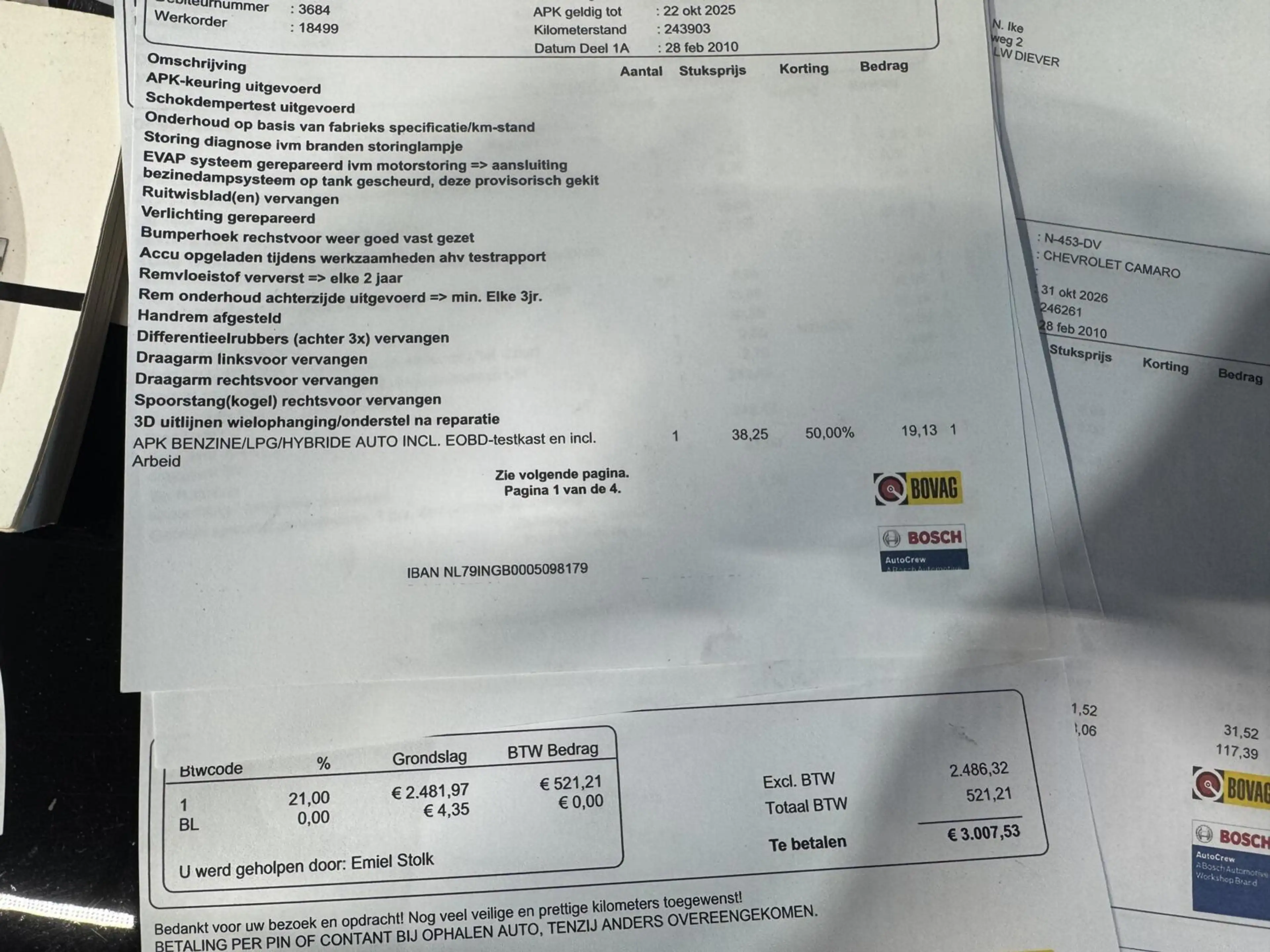 Chevrolet Camaro 3.6 Handgeschakeld Uniek! Goed onderhouden — photo 32