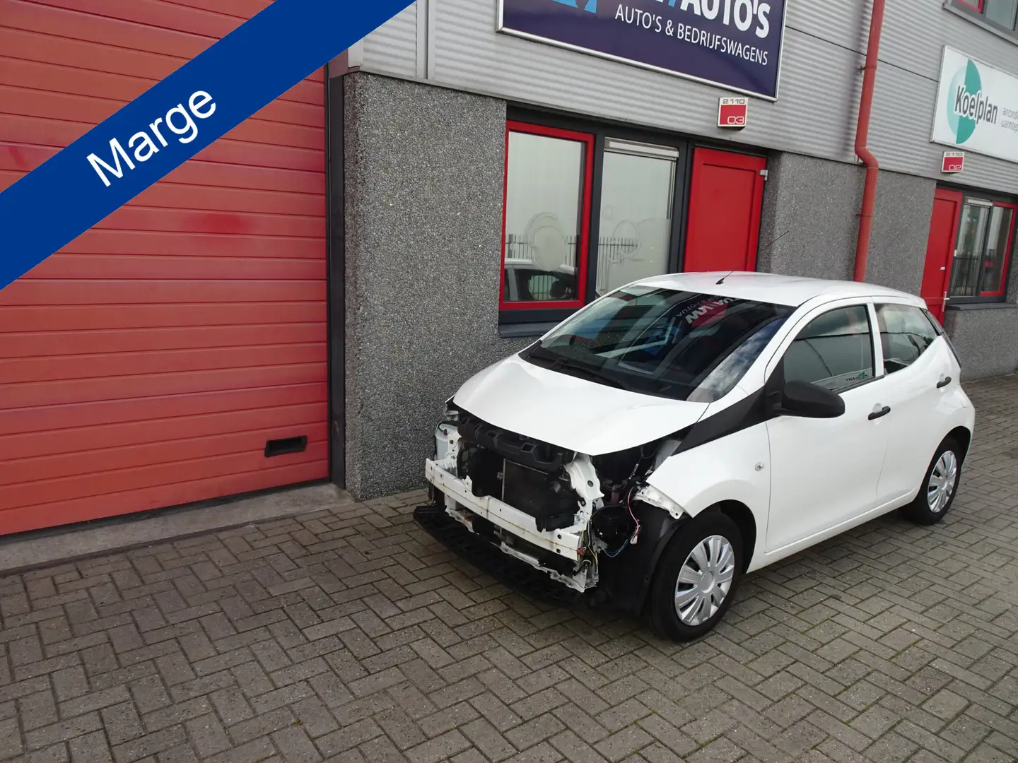 Toyota Aygo 1.0 VVT-i x-fun airco Blanc - 1