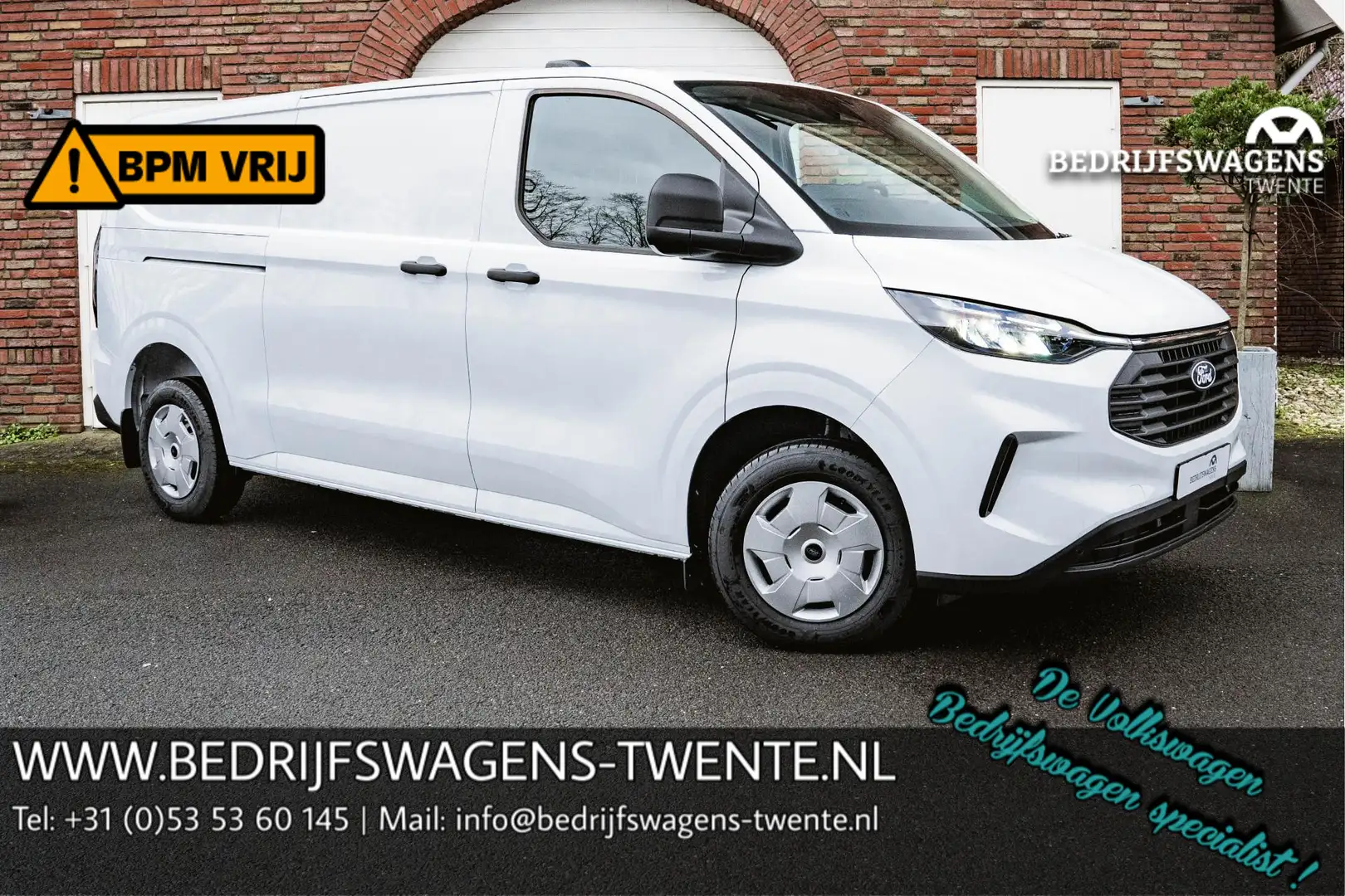 Ford Transit Custom 2.0 TDCI 136PK L2H1 Trend Airco | Camera | LED | N Blanc - 1