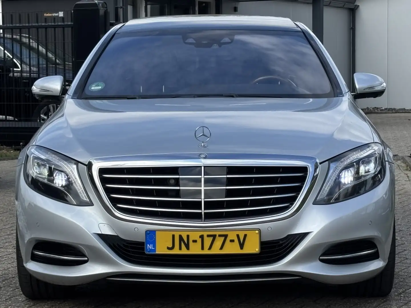 Mercedes-Benz S 400 S400 Hybride Lang 2015 Panorama DVD VOL Grijs - 2