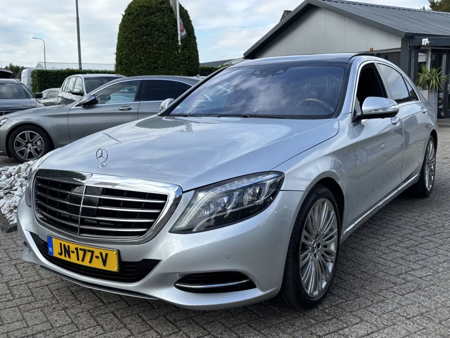 Mercedes-Benz S 400 S400 Hybride Lang 2015 Panorama DVD VOL Grau - 1