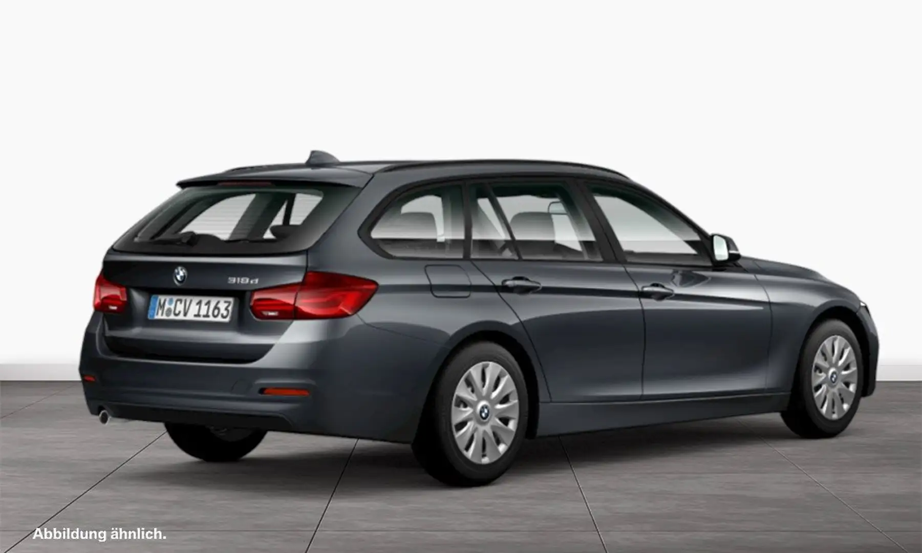 BMW 318 d Touring Advantage LED Navi Bus. Tempomat Grigio - 2