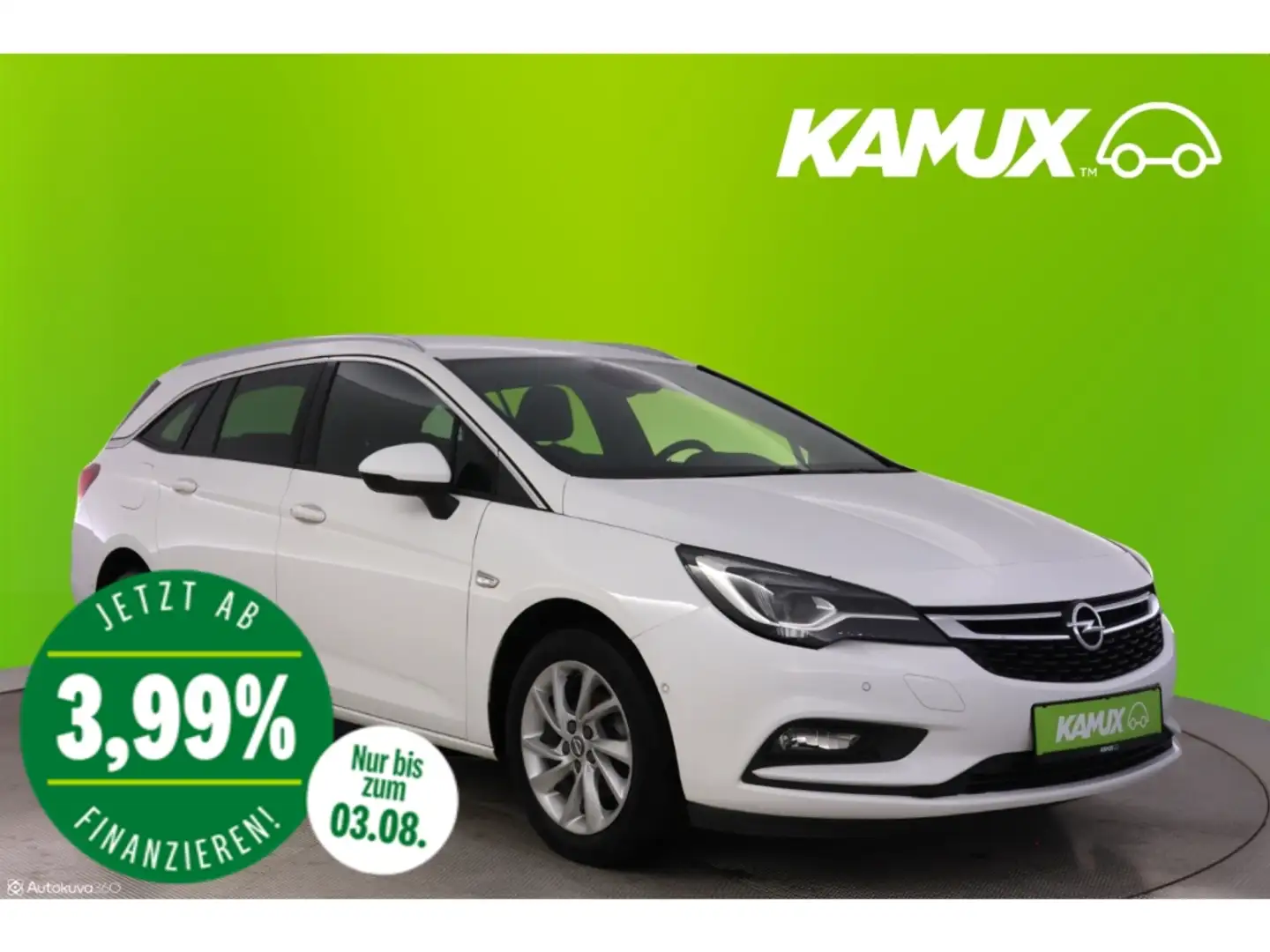 Opel Astra K 1.4T ST Dynamic+LED+NAVI+KAMERA+TEMPO Wit - 1