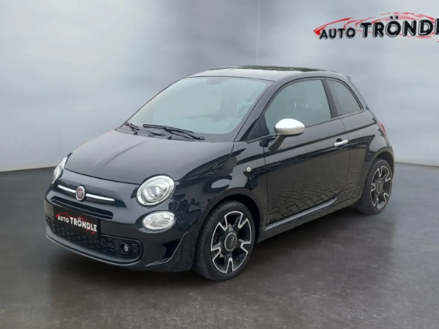 Fiat 500 1.0 RockStar +Glasdach +Navi +DAB Schwarz - 1