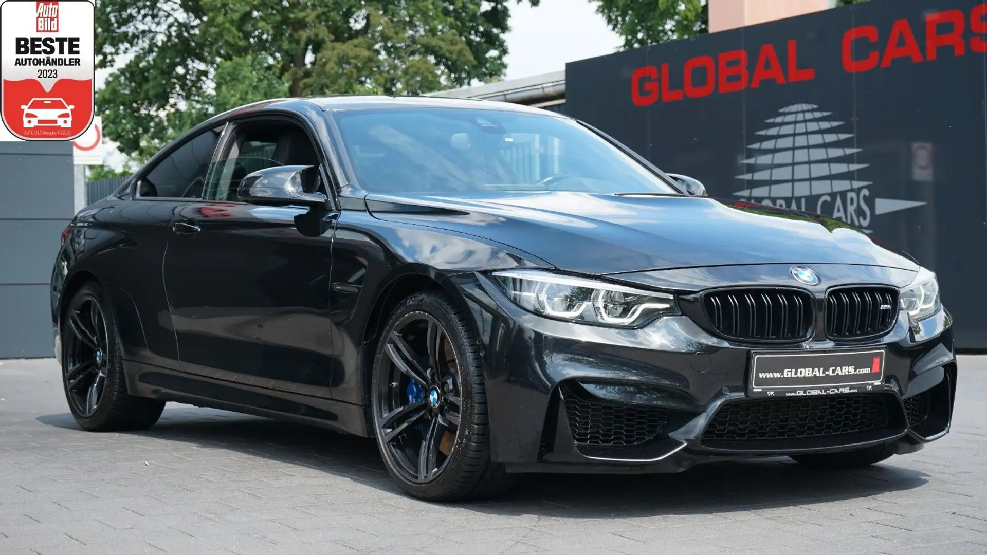 BMW M4 COMPETITION COUPE*2xCARBON PAKET*HUD* Schwarz - 1