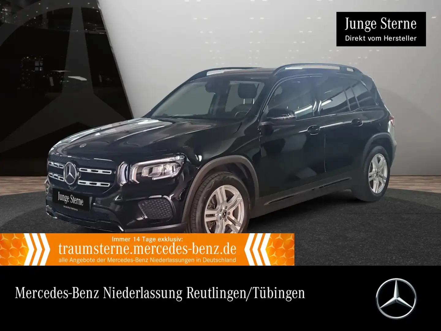 Mercedes-Benz GLB 220 d 4M PROGRESSIVE+NIGHT+AHK+LED+KAMERA+HUD Noir - 1