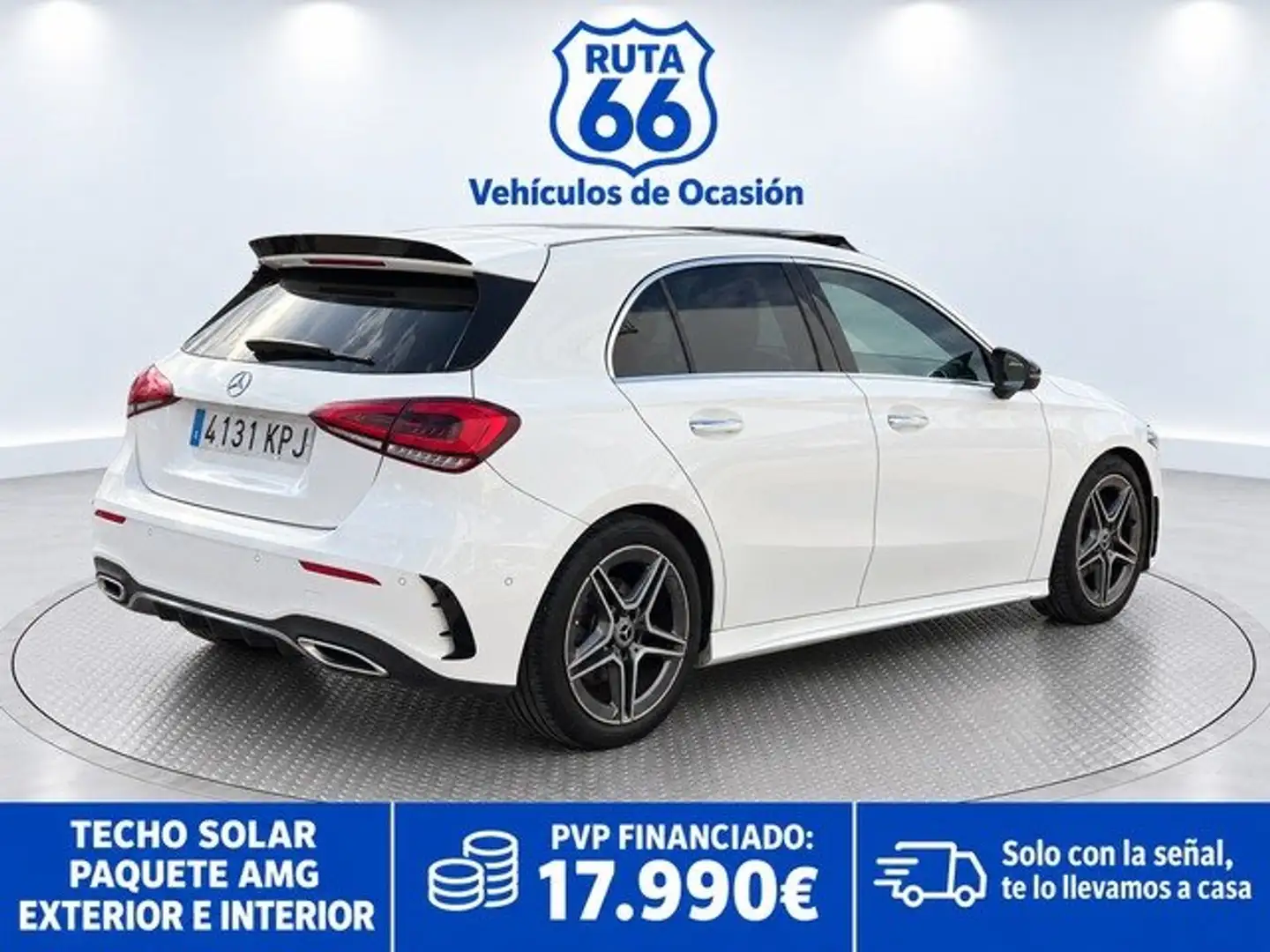 Mercedes-Benz A 180 180d 7G-DCT Blanco - 2