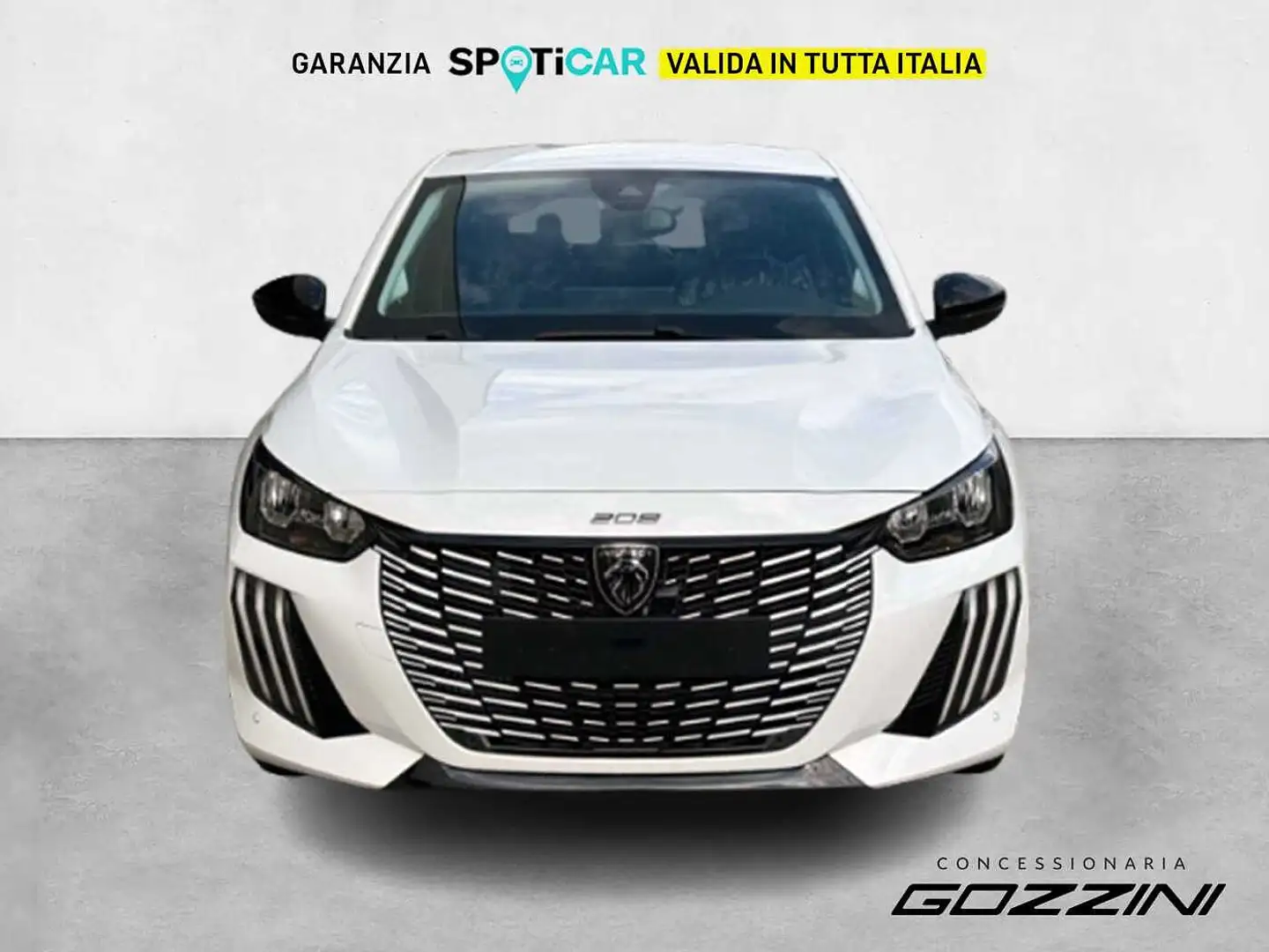 Peugeot 208 Hybrid 136 e-DCS6 Allure KM ZERO Weiß - 2