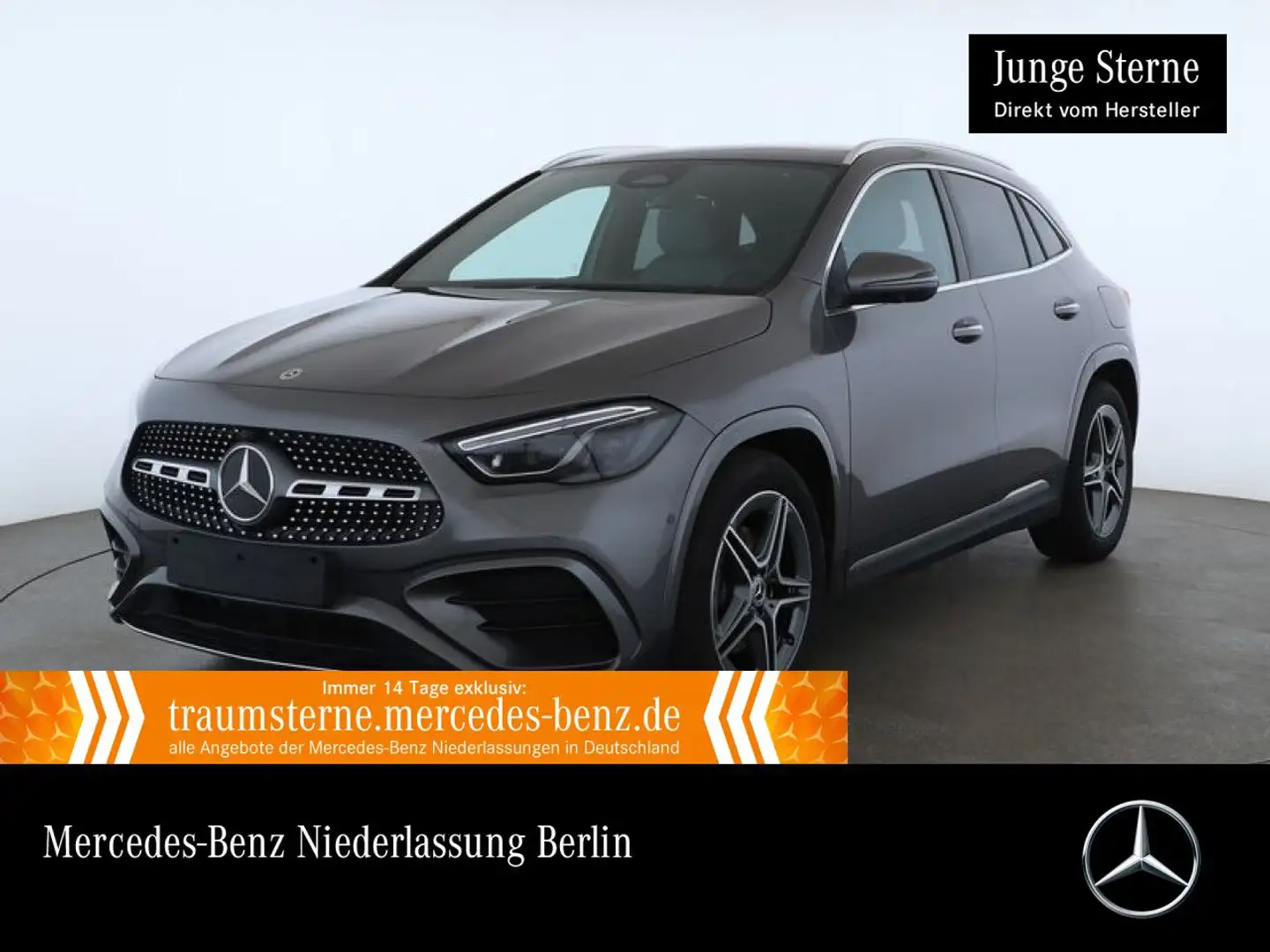 Mercedes-Benz GLA 220 4M AMG+PANO+360°+MULTIBEAM+HUD+TOTW+8G Grau - 1