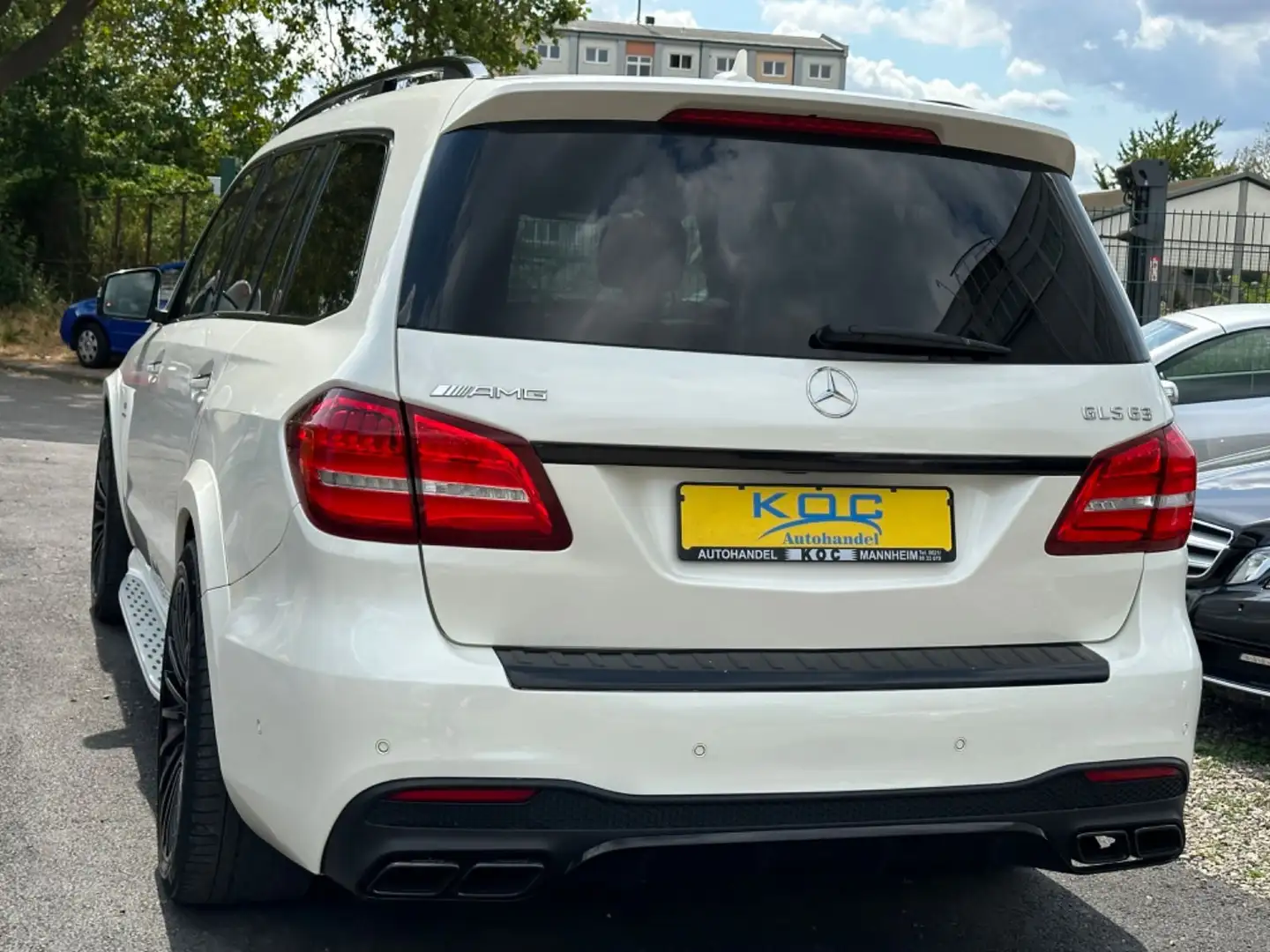 Mercedes-Benz GLS 63 AMG AMG 4Matic Blanc - 2