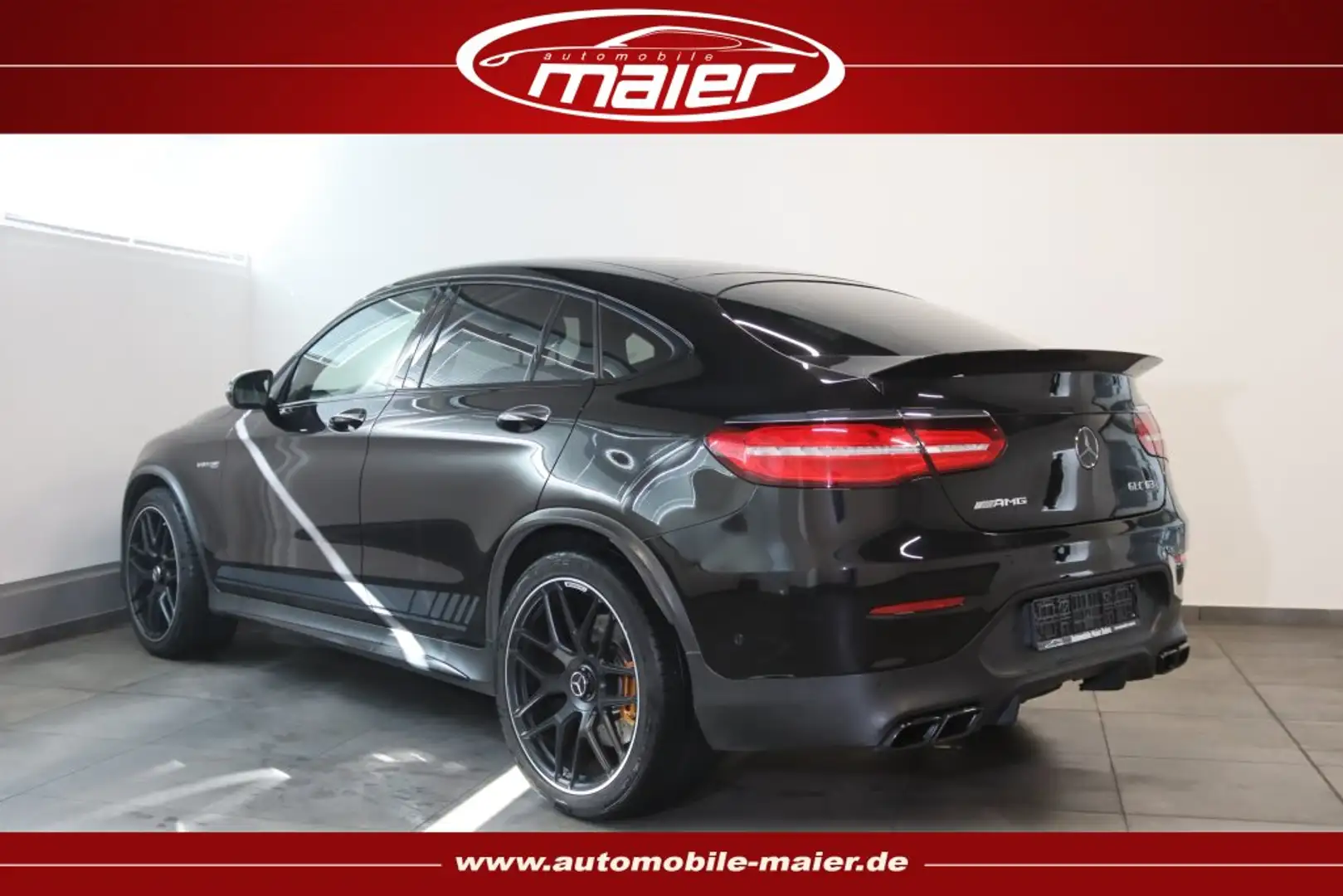 Mercedes-Benz GLC 63 AMG S Night Coupe Edition1 4M+.-360°-AHK- Noir - 2