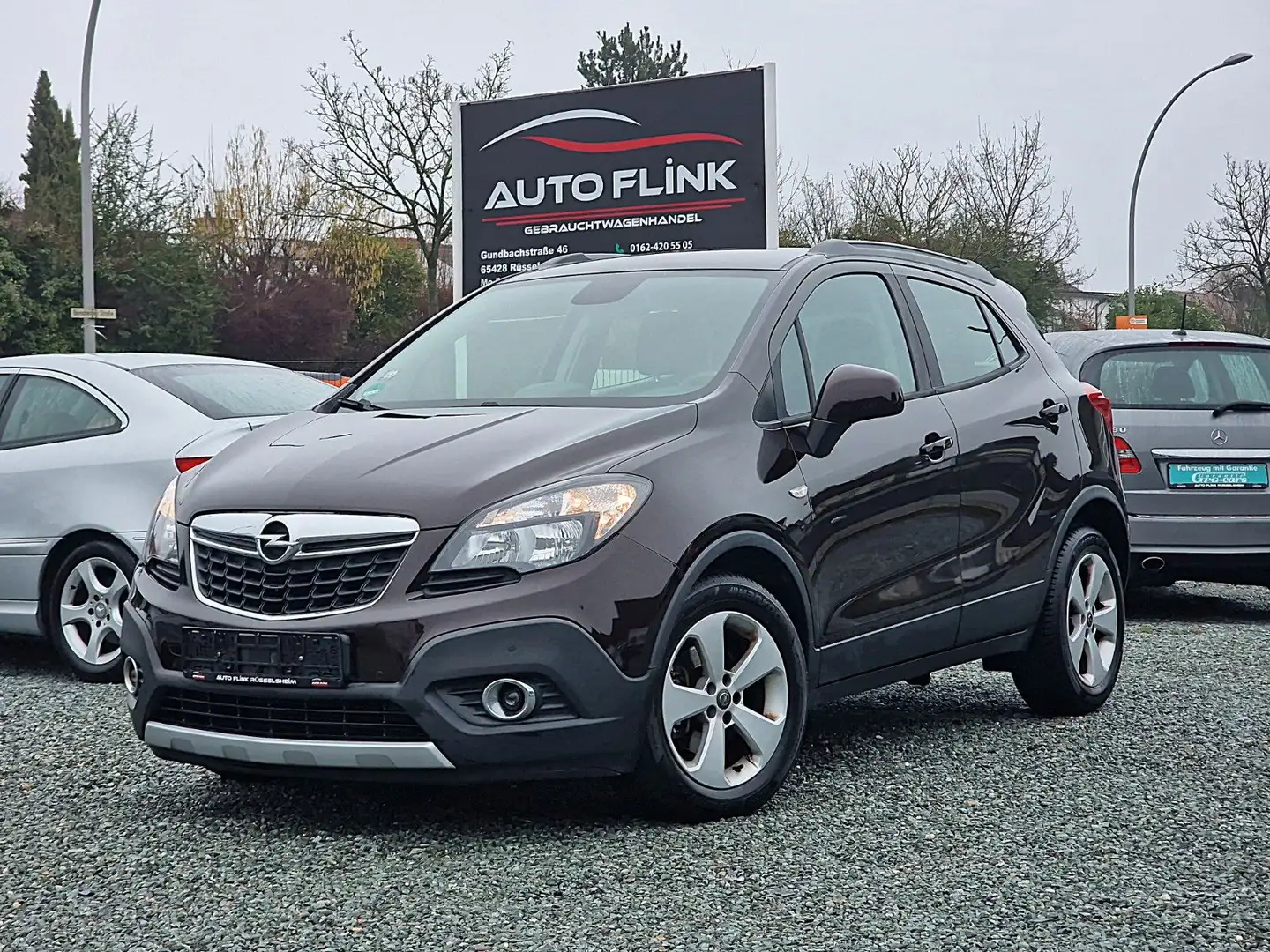 Opel Mokka 1.4 (AUTOMATIK/PDC V+H/SHZ/LHZ/S-HEFT) Brun - 1