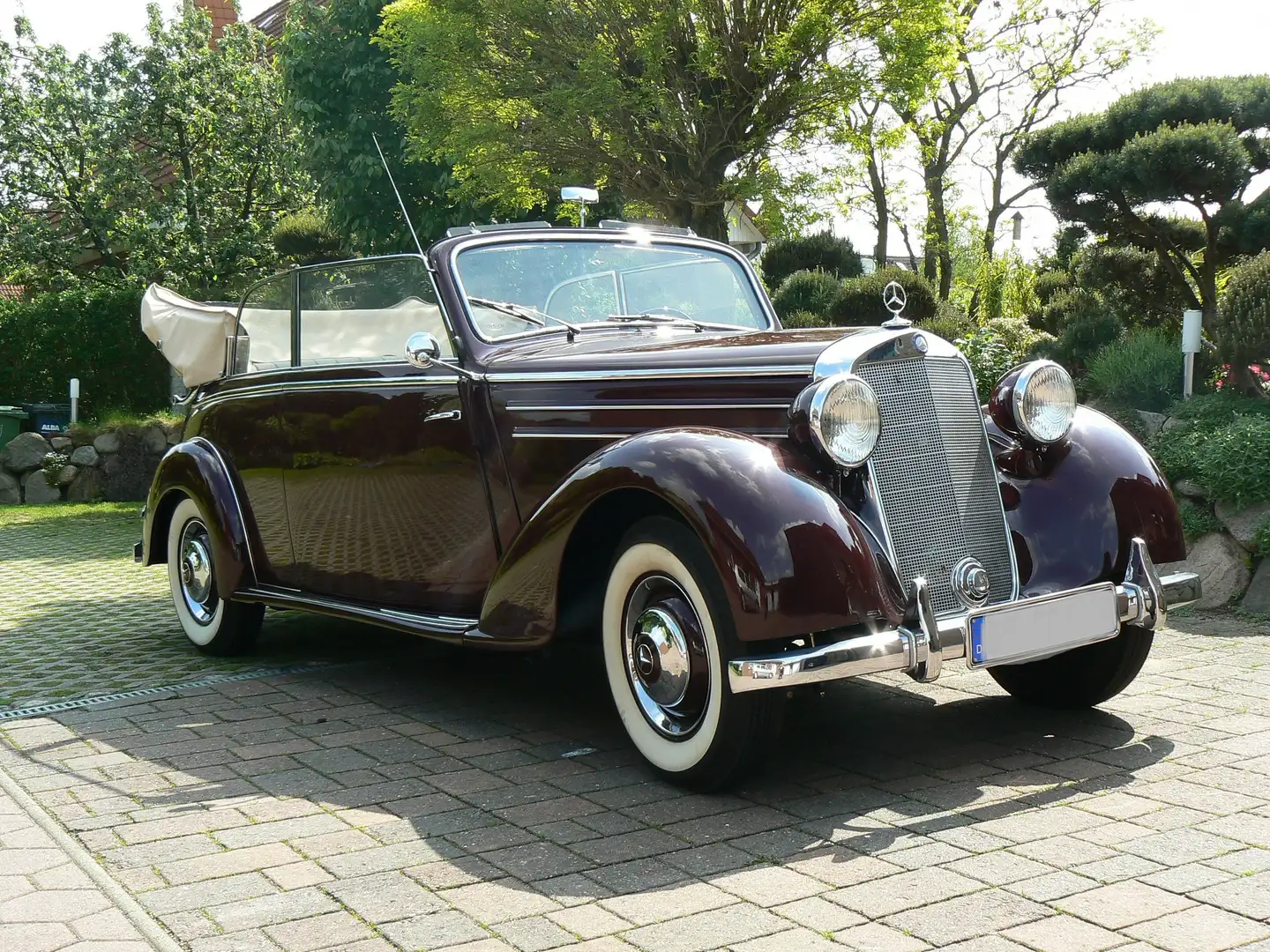 Mercedes-Benz 170 170 S Cabriolet B - Baujahr 1950 Roşu - 1