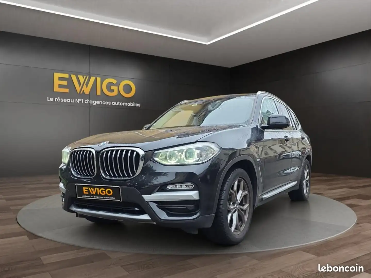 BMW X3 2.0 D 190 ch X-LINE XDRIVE BVA CT VIERGE RÉVISÉE GARANTIE 6 MOIS Schwarz - 1