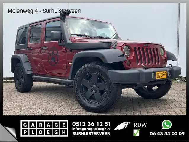 Jeep Wrangler Unlimited 3.8 Sport Sahara 5-deurs Airco Cruise Sn
