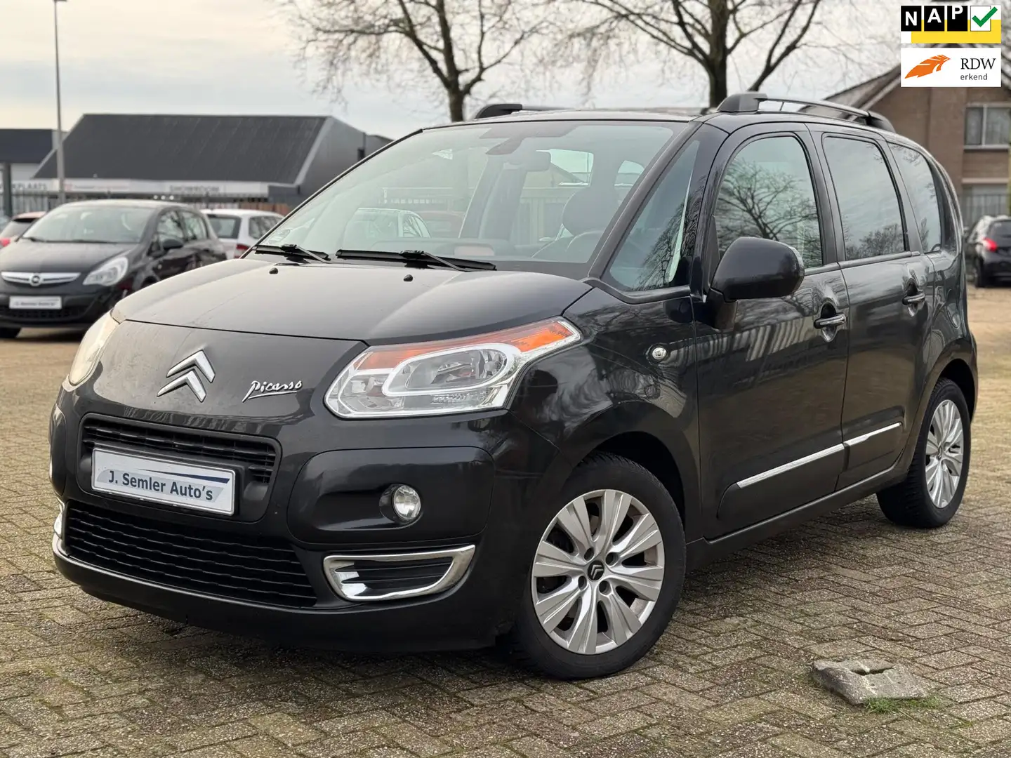 Citroen C3 Picasso 1.6 VTi Exclusive CRUISE CTRL 76DKM PANORAMA DAK Noir - 1