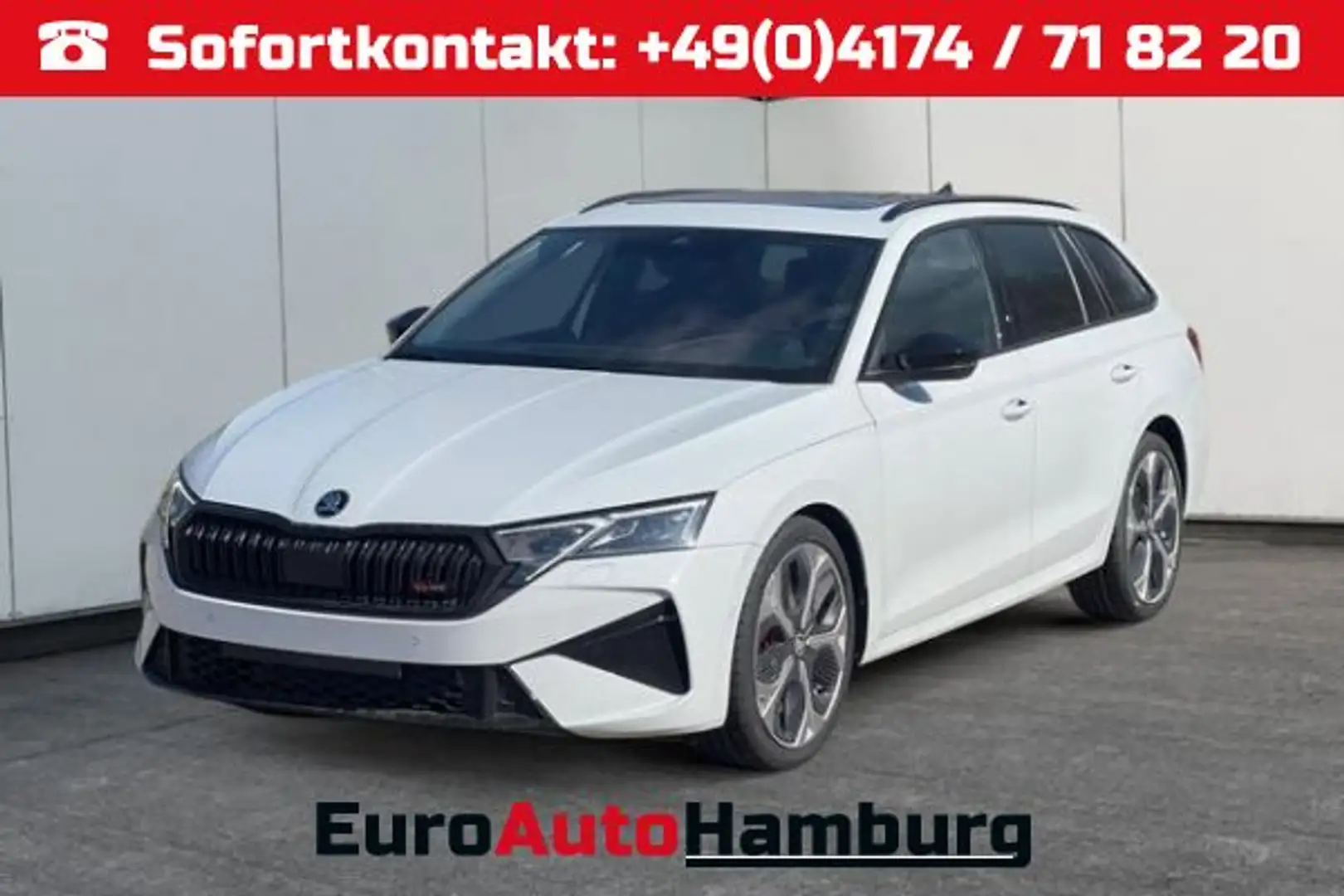 Skoda Octavia Combi RS PANO+NAVI+MATRIX+CANTON+19 L... Weiß - 1