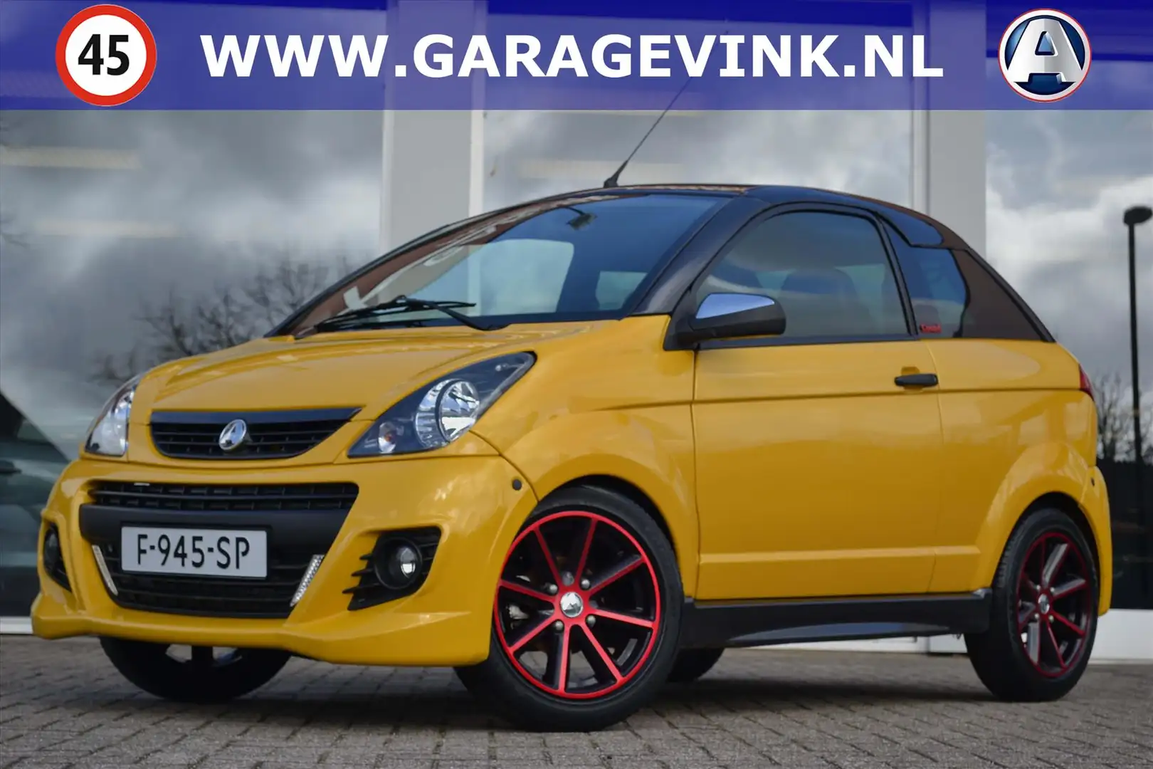 Aixam GTI S8 Coupe ABS Brommobiel Amarillo - 1