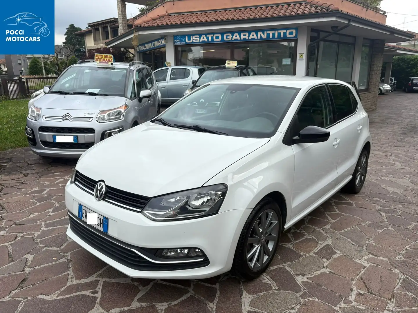 Volkswagen Polo Polo 5p 1.4 tdi Fresh 75cv - UNICO PROPRIETARIO Blanc - 1