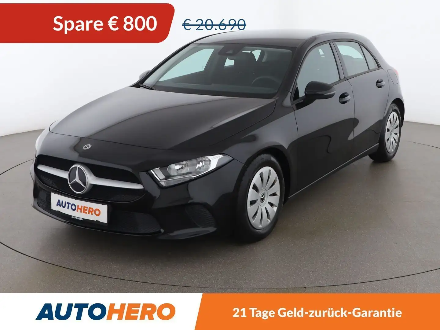 Mercedes-Benz A 160 A 160 *TEMPO*SHZ*CAM*SPUR*KLIMAAUT* Schwarz - 1