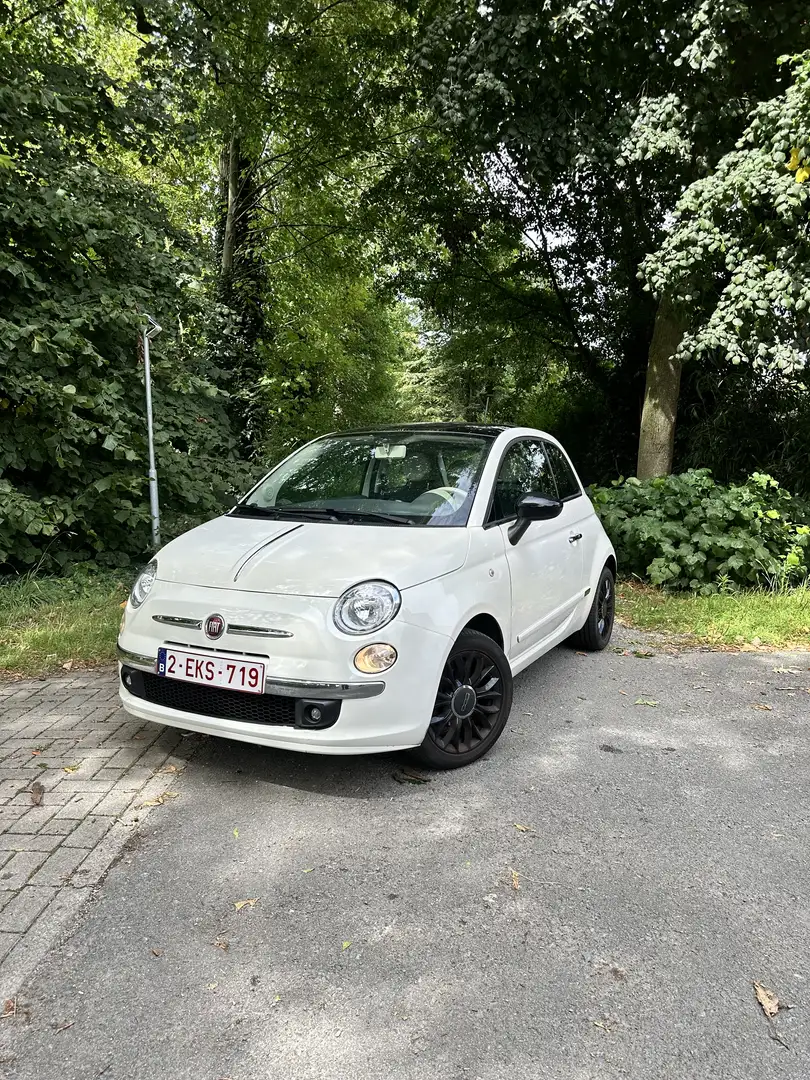 Fiat 500 VERKOCHT ! Fiat 500 automatic/ leder / pano - 1