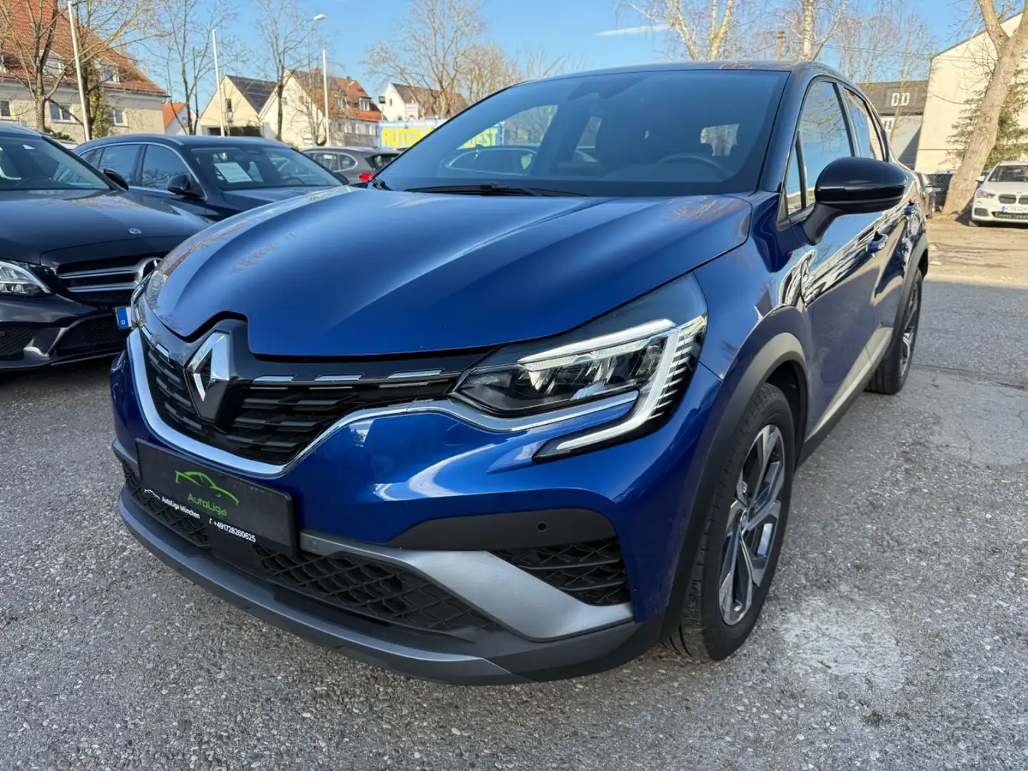 Renault Captur TCe Mild Hybrid 160 EDC R.S. LIN Bleu - 1