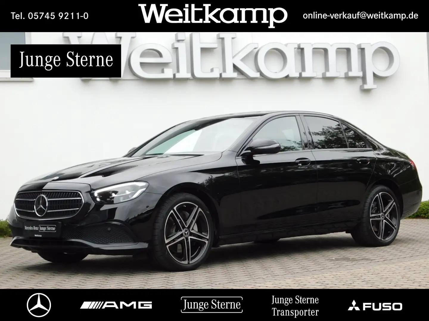 Mercedes-Benz E 300 E 300 de Avantgarde+Night+Distronic+19"+Kamera Schwarz - 1