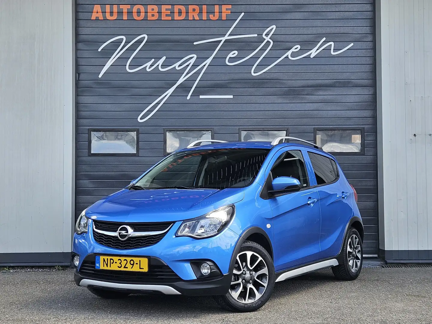 Opel Karl 1.0 Rocks Online Edition|Cruise|Airco|"Carplay|Org Blauw - 1