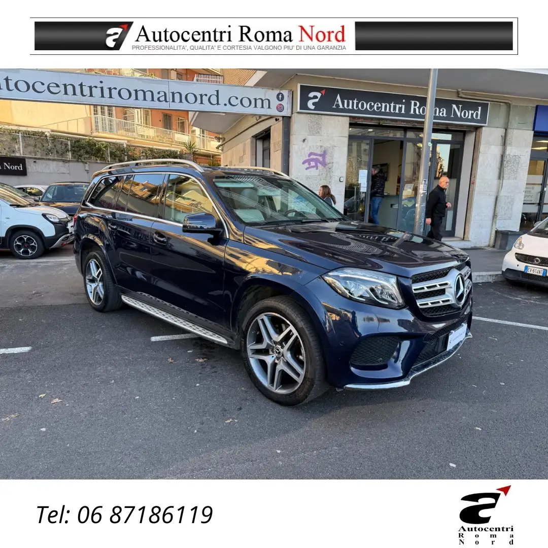 Mercedes-Benz GLS 350 X166 d Premium 4matic auto OMOLOGATA 7 POSTI! Blau - 1