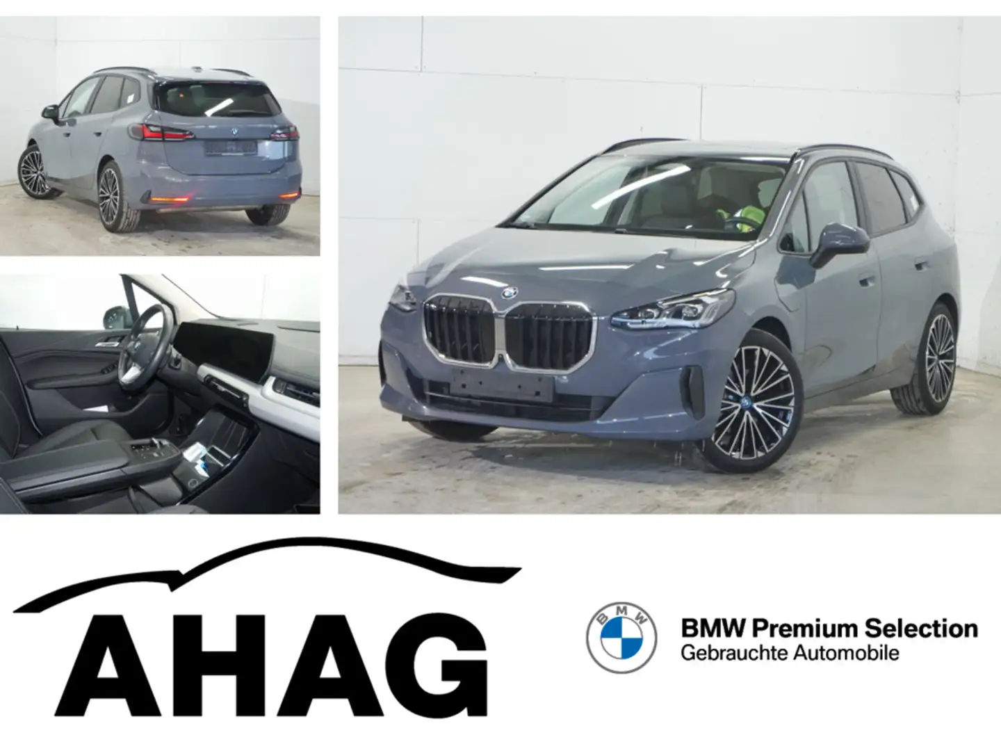 BMW 214 225e Active Tourer Steptronic DCT xDrive Head-Up Grau - 1