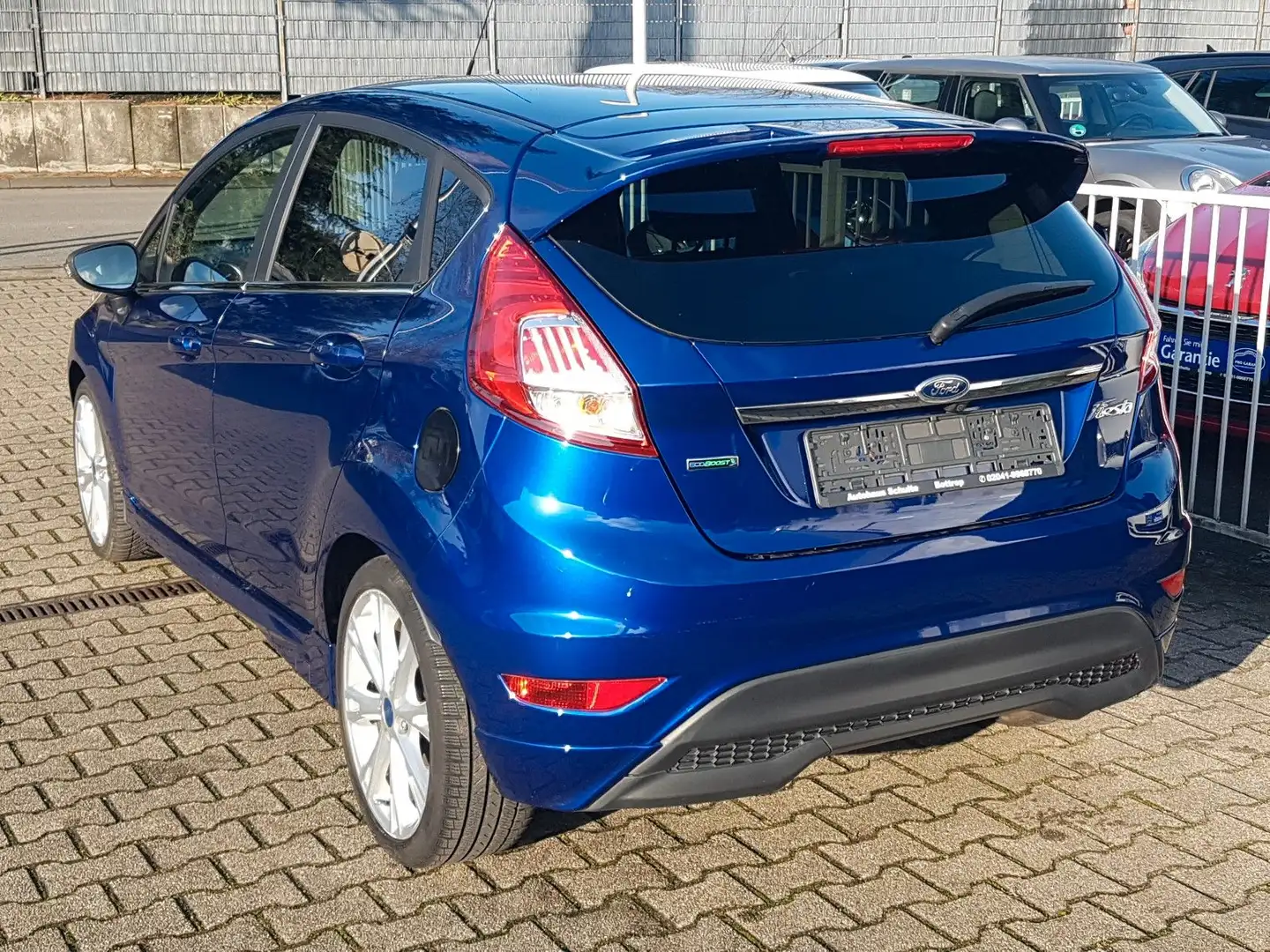 Ford Fiesta 1,0 EcoBoost Titanium Navi Kamera 17" Alu Blau - 2