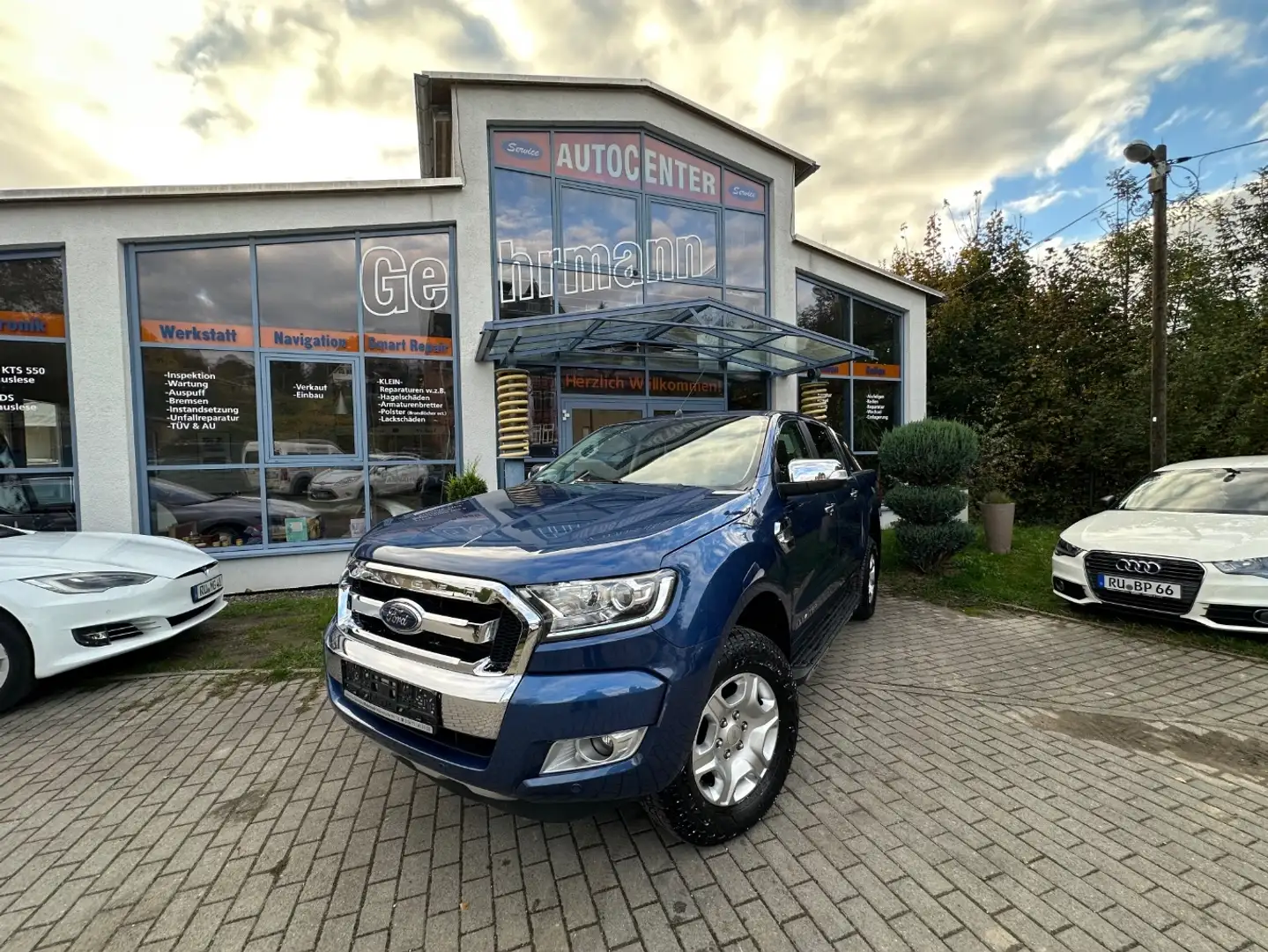 Ford Ranger 3,2 TDCi Doppelkabine Limited 4x4 Blau - 1
