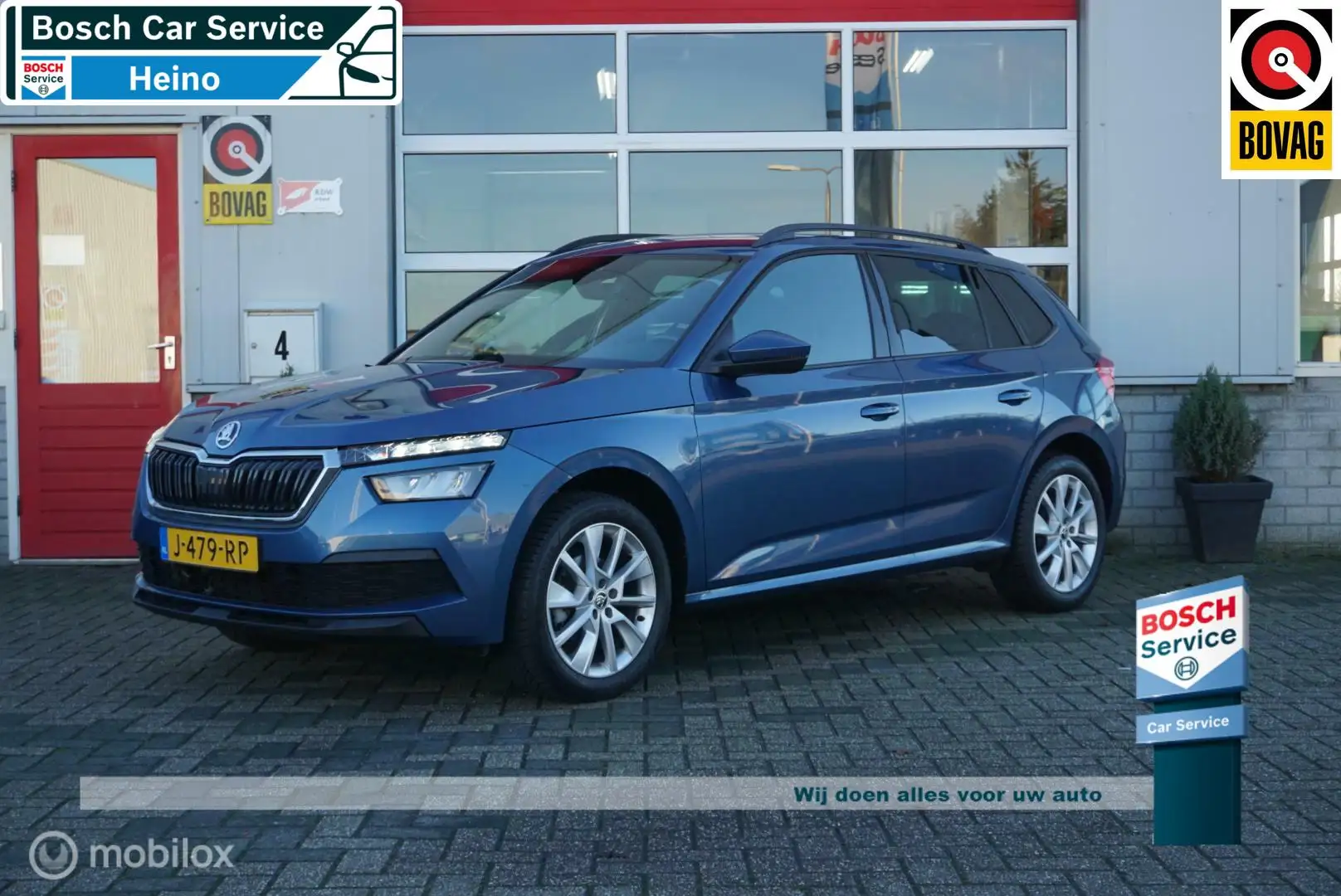 Skoda Kamiq 1.0 TSI Sport Business Blauw - 1