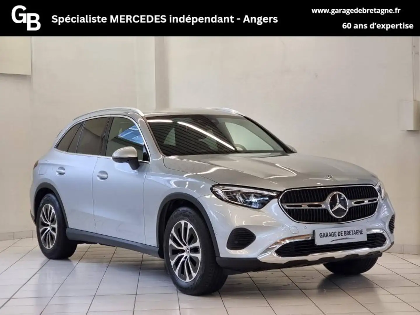 Mercedes-Benz GLC 220 220 d 197ch Avantgarde Line 4Matic 9G-Tronic Argent - 1