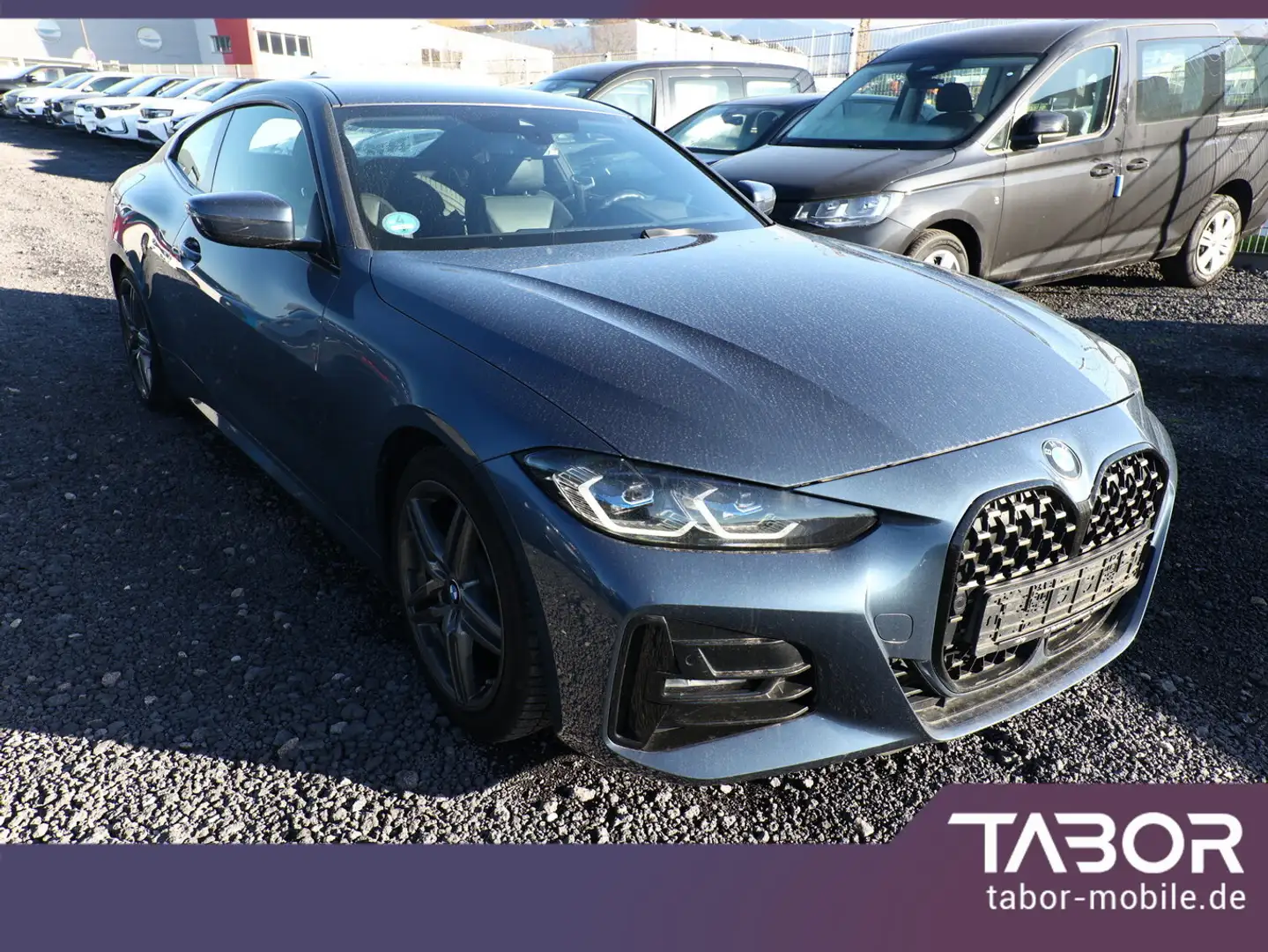 BMW 420 420d Steptr. M Sport Pro Laser SHZ ACC HUD LM18Z Blau - 2