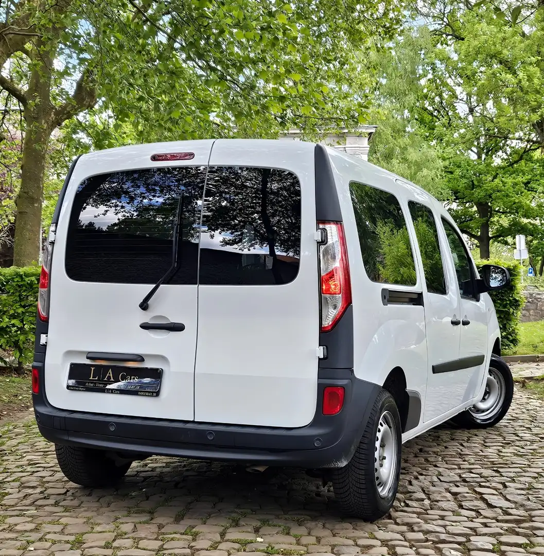 Renault Kangoo 7750€+TVA/GARANTIE 12M/1ER MAIN/HISTORIQUE Wit - 1