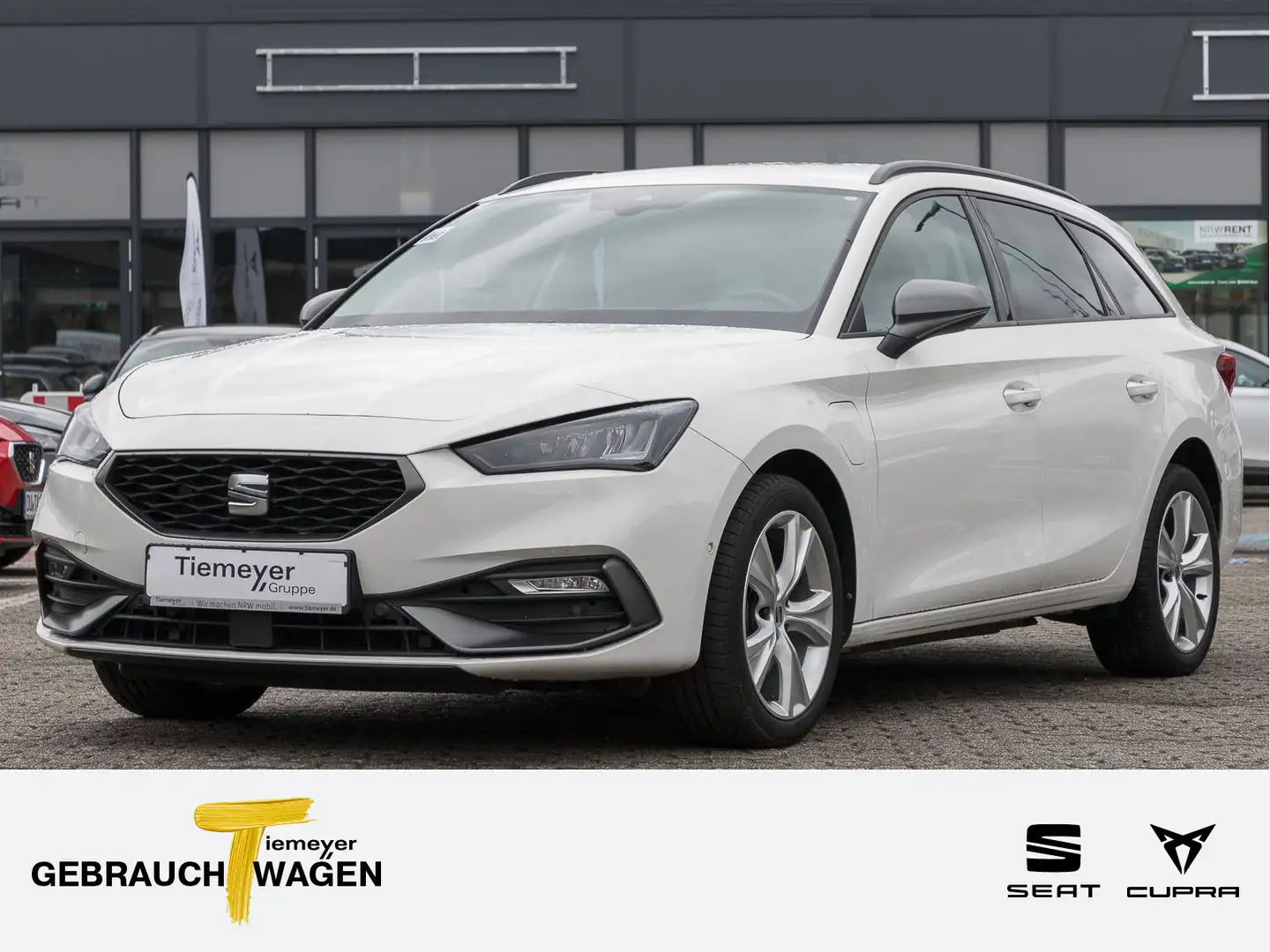 SEAT Leon Sportstourer eHybrid FR NAVI PARKASSIST WIN Weiß - 1