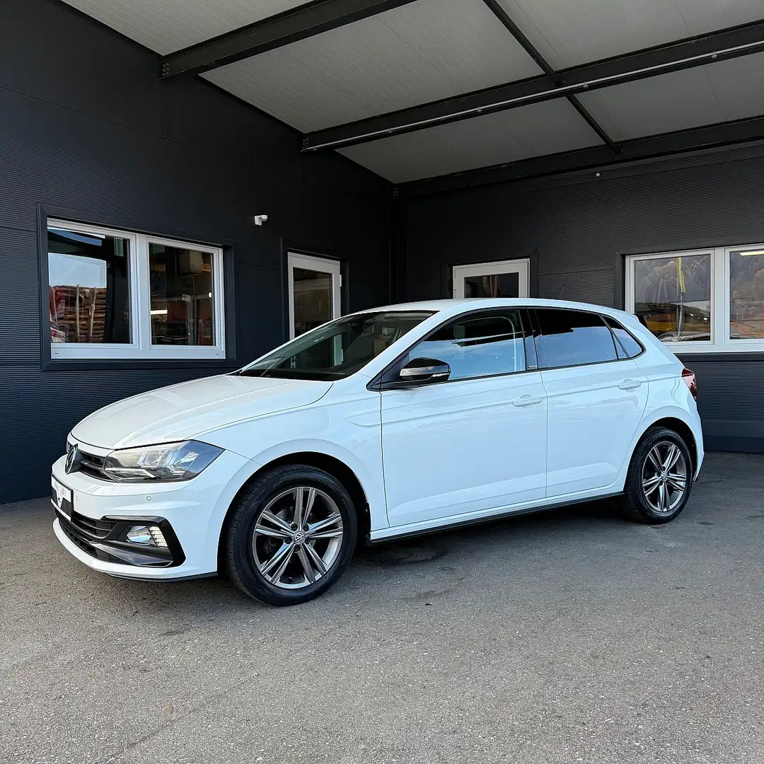 Volkswagen Polo 1,0 R-Line TSI Weiß - 2