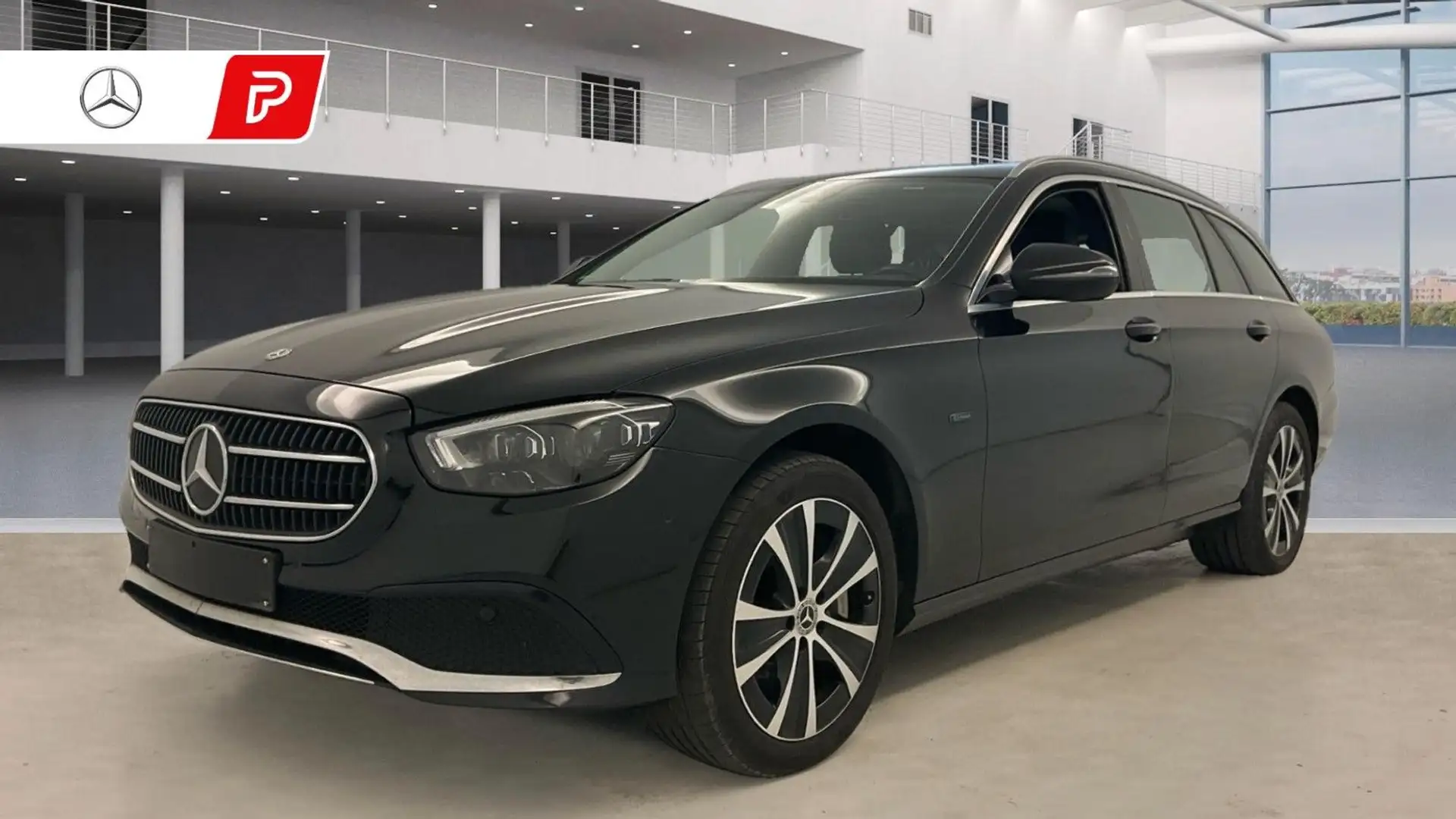 Mercedes-Benz E 300 E300 de 4Matic /Glasdach / Multibeam LED /KAMERA Schwarz - 1