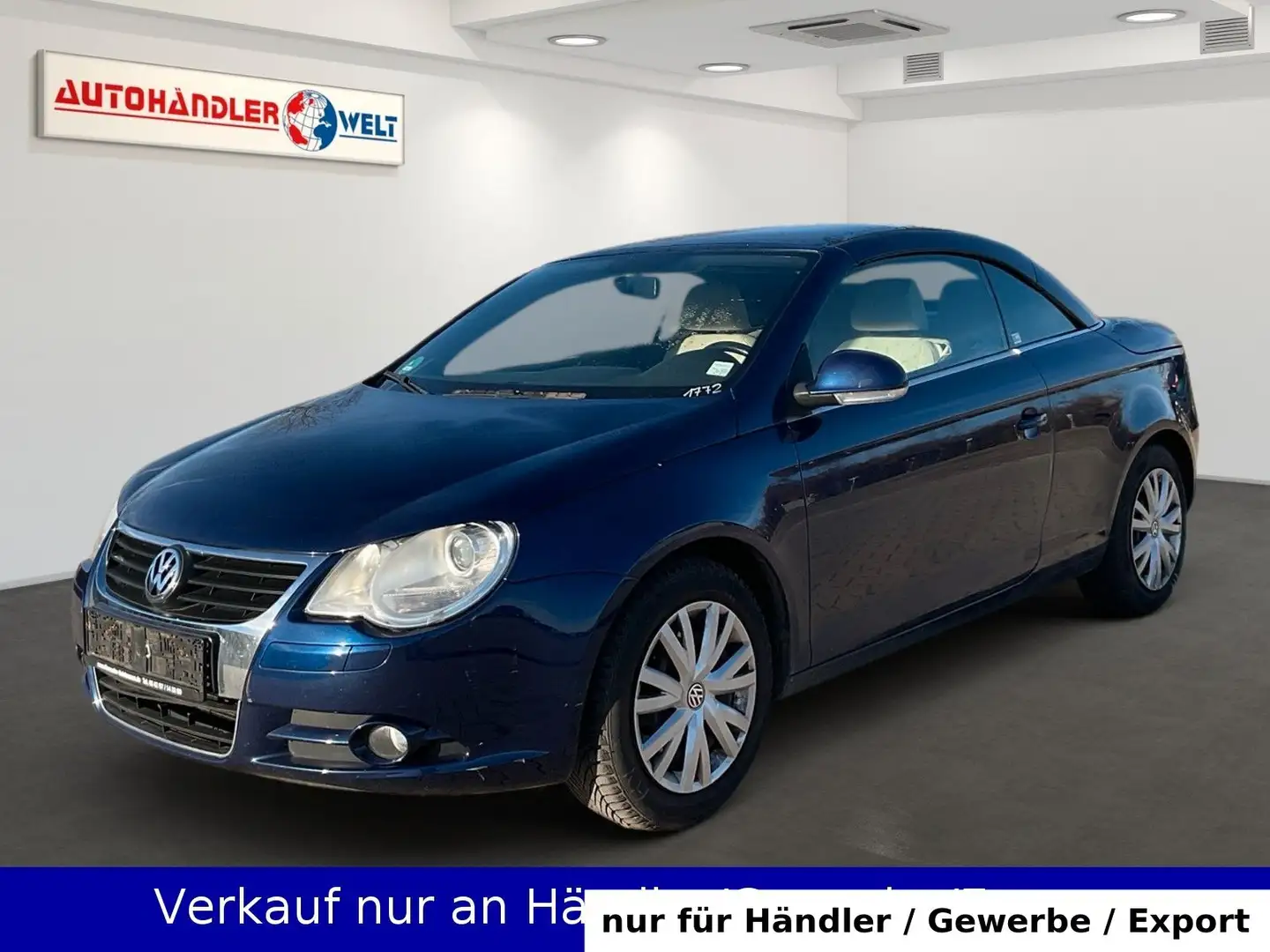 Volkswagen Eos 2.0 FSI Cabrio Xenon Navi Klimaaut. Kék - 1
