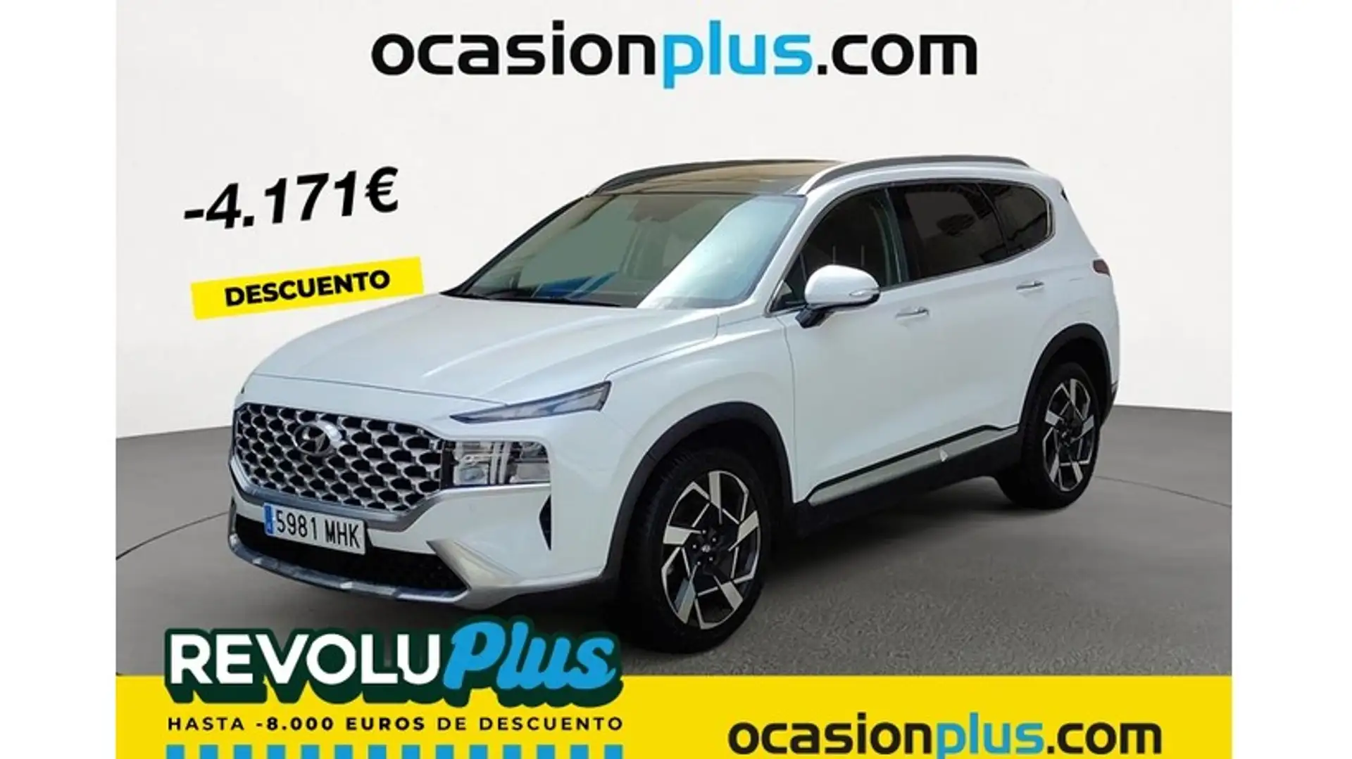 Hyundai SANTA FE 2.2CRDi Tecno 7pl 2WD 8DCT Blanco - 1